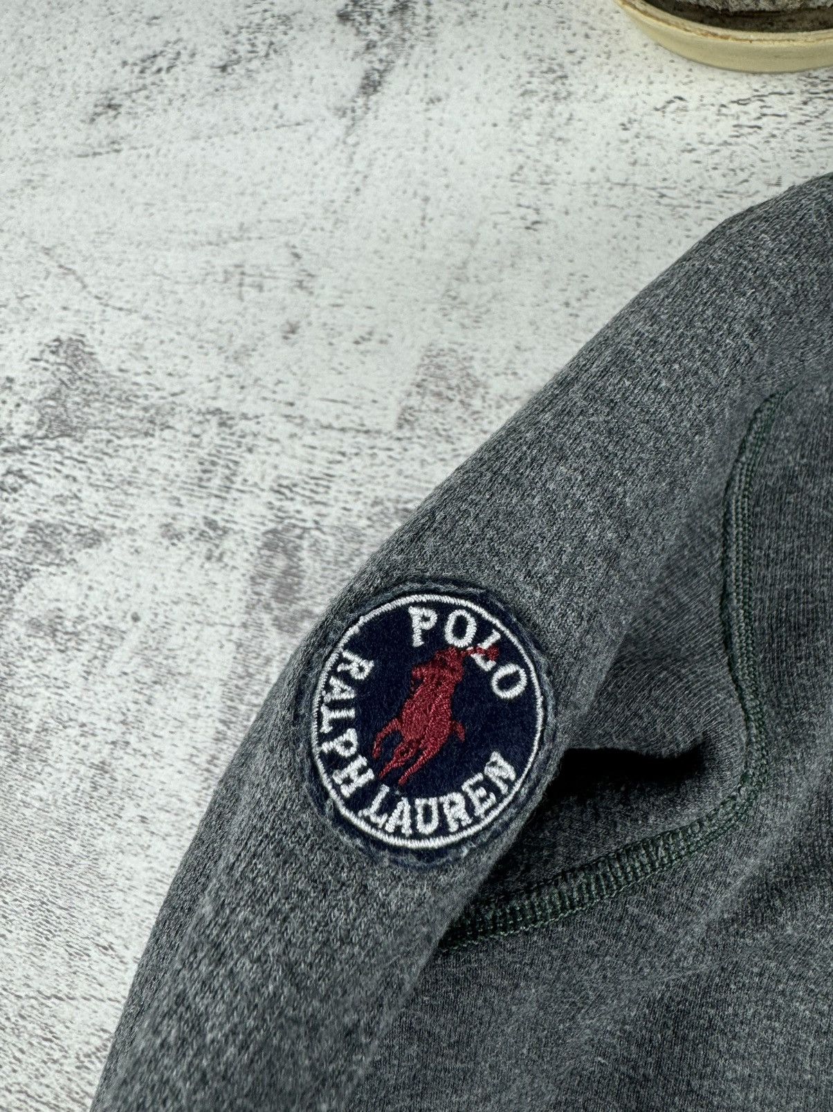 Polo Ralph Lauren Polo Ralph 2 in 1 Reversible 1/3 1/4 Sweatshirt Pullover Size US L / EU 52-54 / 3 - 17 Thumbnail
