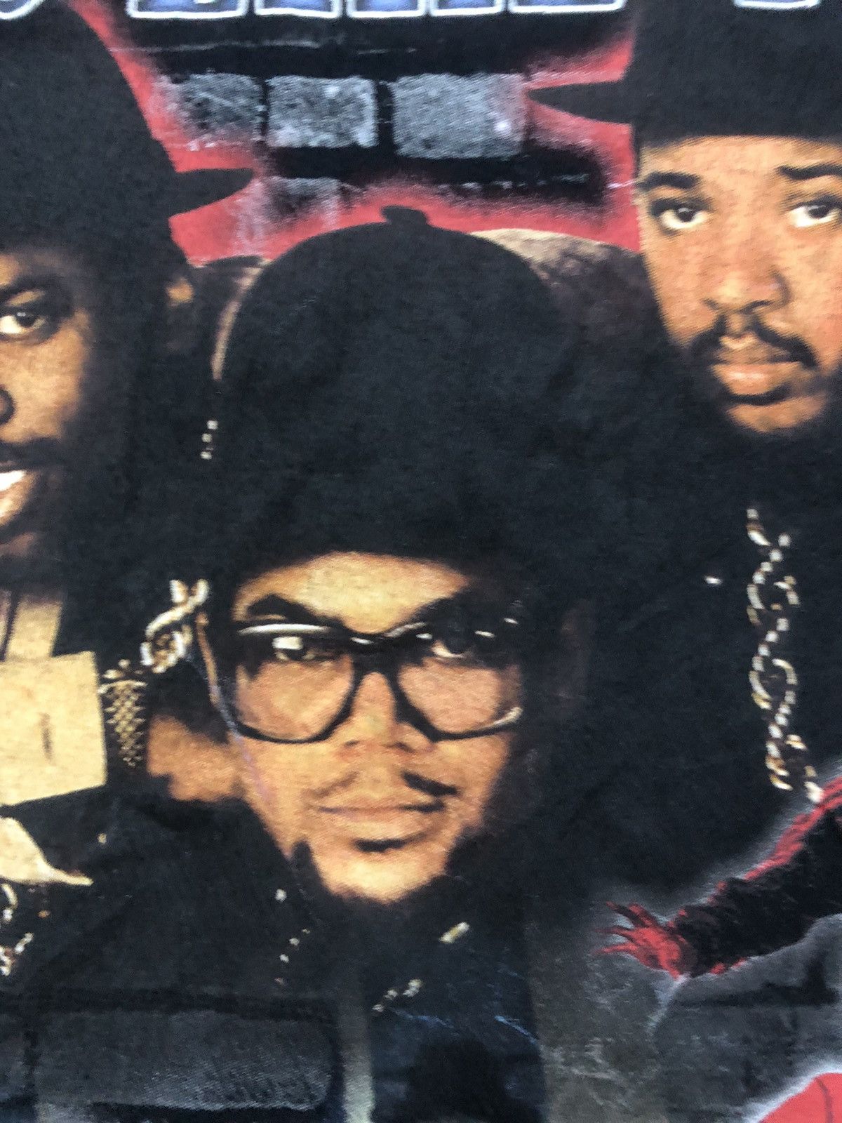 RUN DMC × Rap Tees RUN DMC IT’S LIKE THAT BLACK TEE Size US XL / EU 56 / 4 - 4 Thumbnail