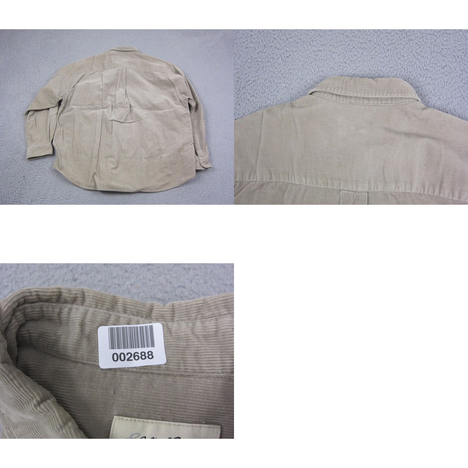 Eddie Bauer VINTAGE Eddie Bauer Button-Up Corduroy Shirt XL Brown Cotton 90s Men Regular Long Sleeve Collared Button-Down 90s Theme 100% Cotton Size US XL / EU 56 / 4 - 8 Thumbnail
