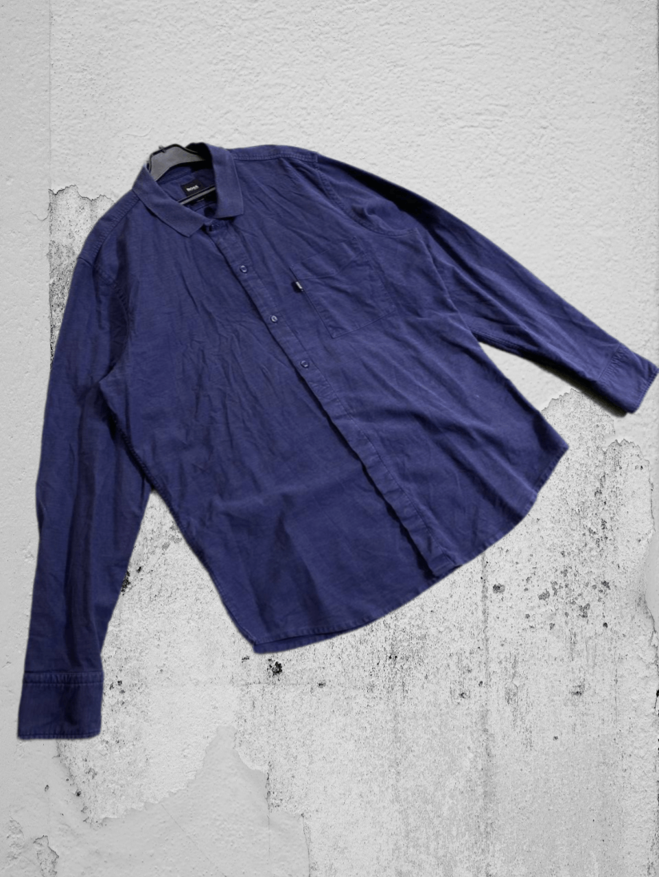 Flannel × Hugo Boss × Vintage Vintage Hugo Boss Corduroy Flannel Shirt Travis style Size US L / EU 52-54 / 3 - 1 Thumbnail