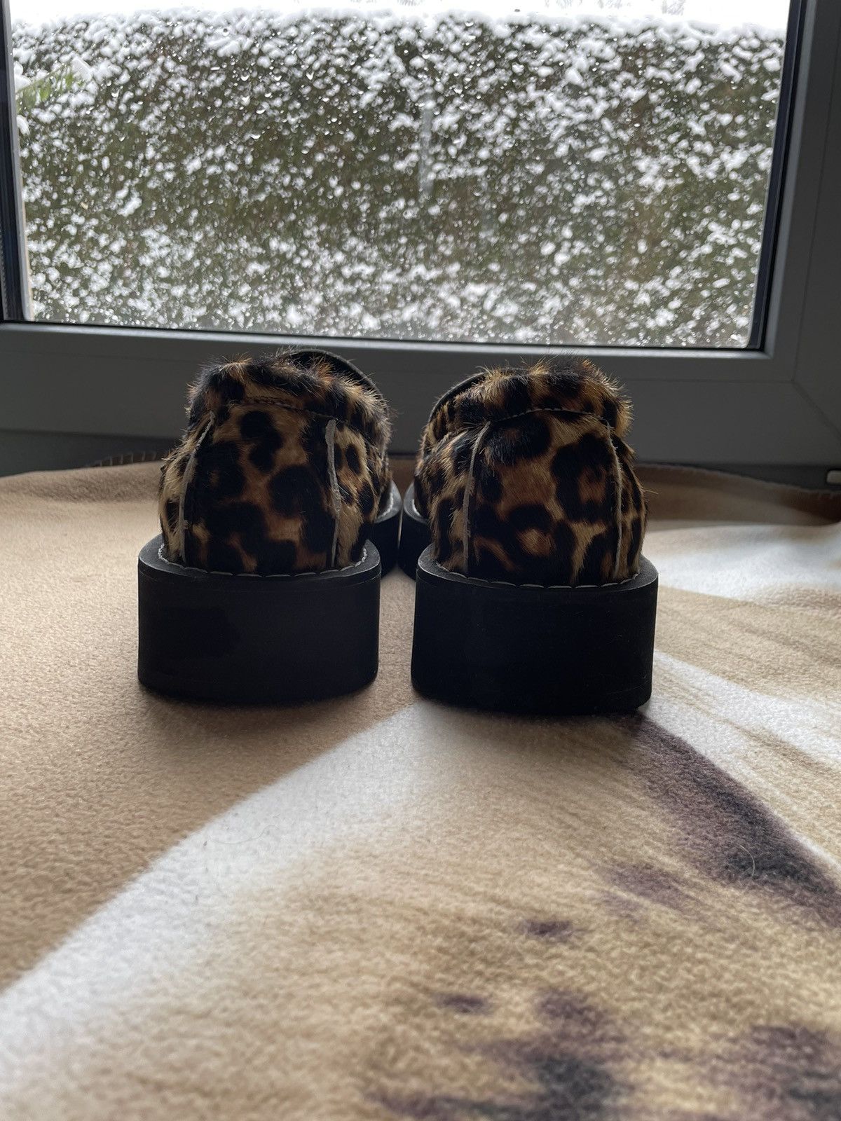 Clarks × GCDS Leopard Clark’s x GCDS loafer Size US 9.5 / EU 42-43 - 4 Thumbnail