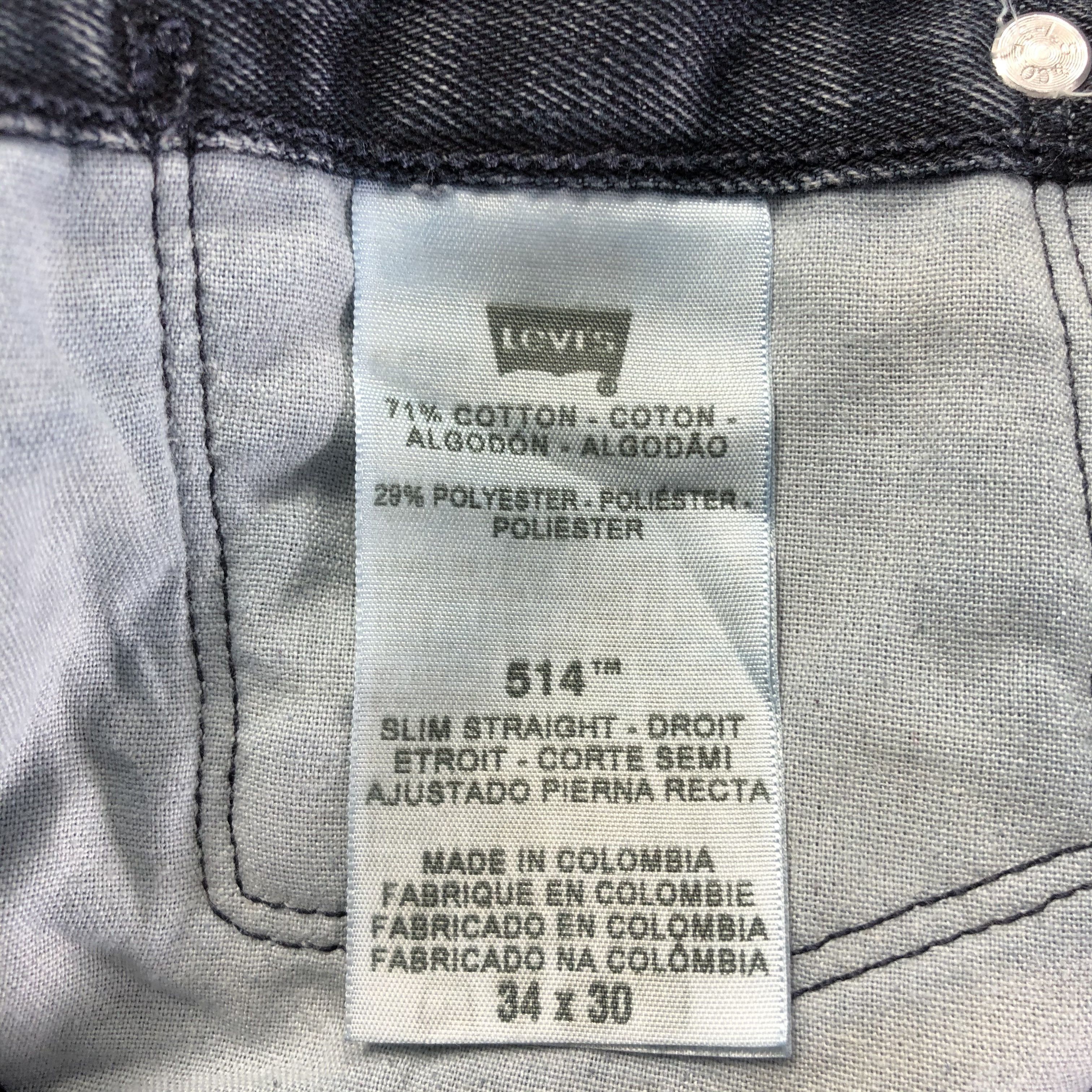 Levi's Vintage Levis 514 Jeans-J4302 Size US 35 - 12 Thumbnail