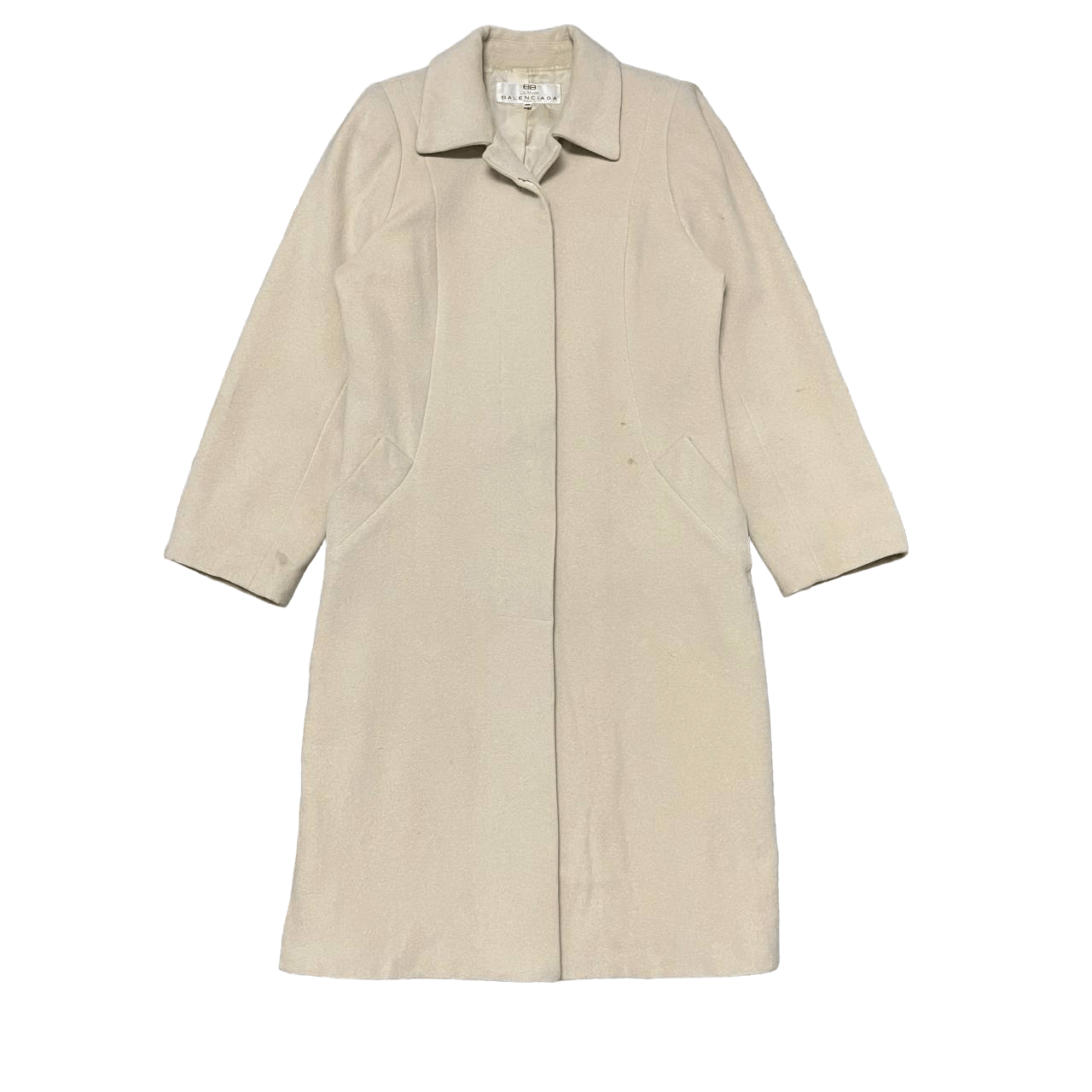 Balenciaga Balenciaga Paris Wool Long Coat Size S / US 4 / IT 40 - 2 Thumbnail