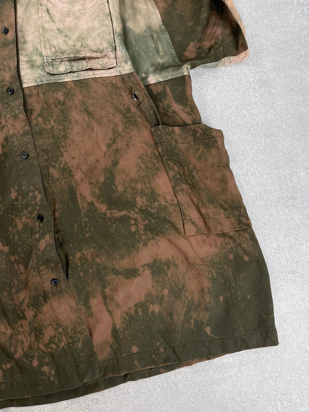 Diesel Diesel Custom Tie Dye Short Sleeve Shirt Size US S / EU 44-46 / 1 - 2 Thumbnail