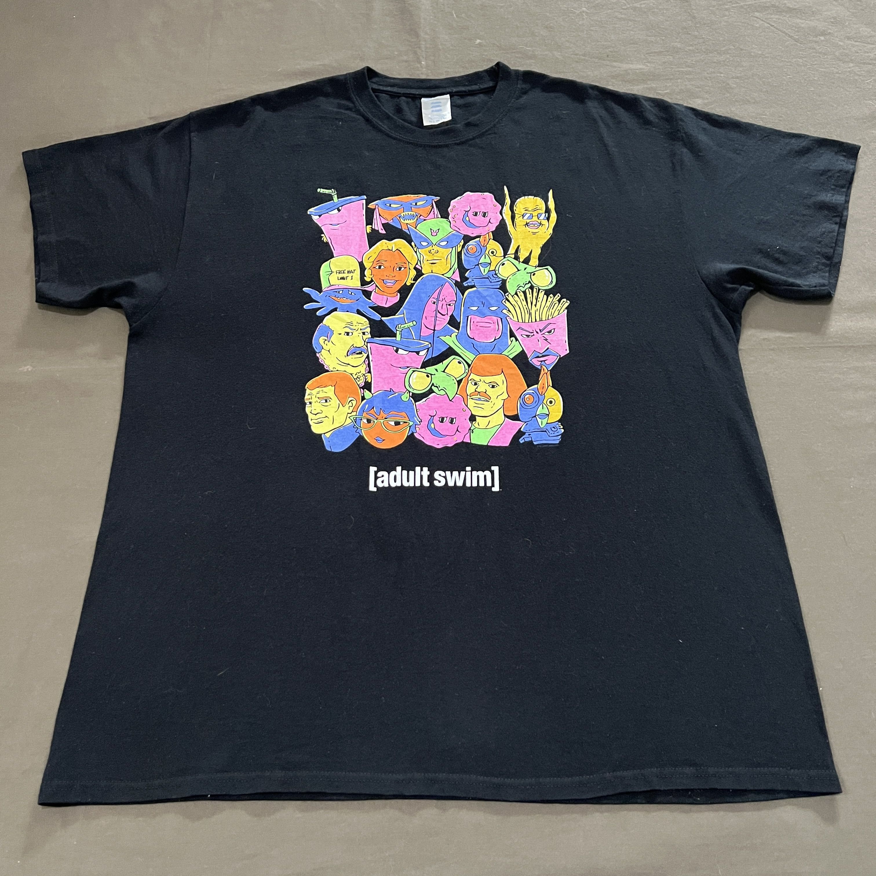 Cartoon Network × Vintage Vintage Cartoon Network Adult Swim Promo Tee Shirt Size US XL / EU 56 / 4 - 2 Thumbnail