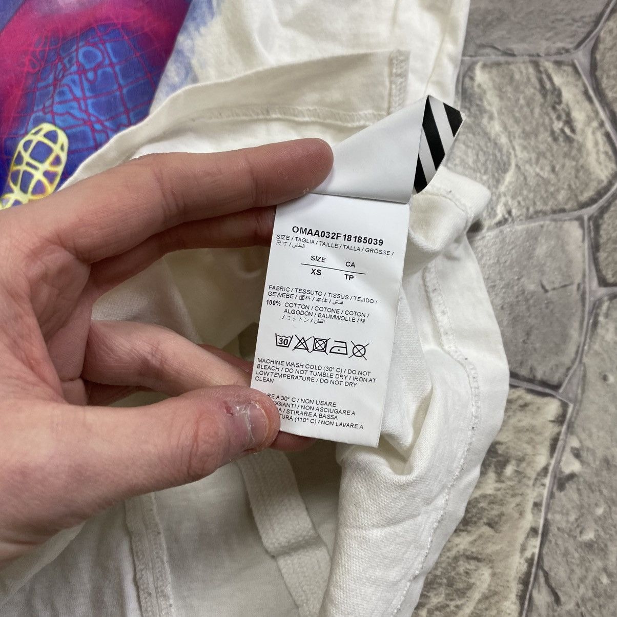 Off-White Off-White T-Shirt Big Logo Rare Size US S / EU 44-46 / 1 - 8 Thumbnail