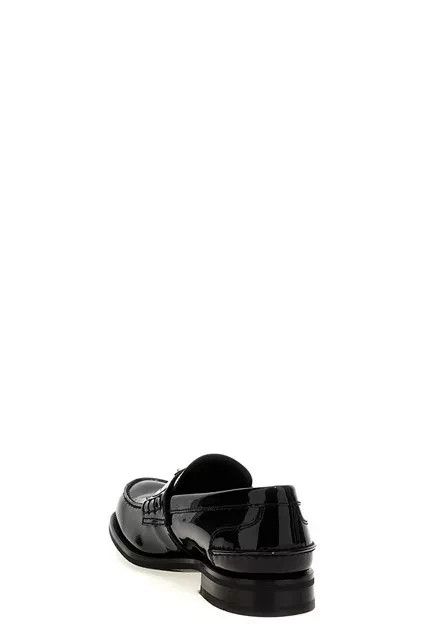 Prada PRADA Black Patent Leather Loafers New & Authentic Size US 11 / EU 44 - 3 Thumbnail