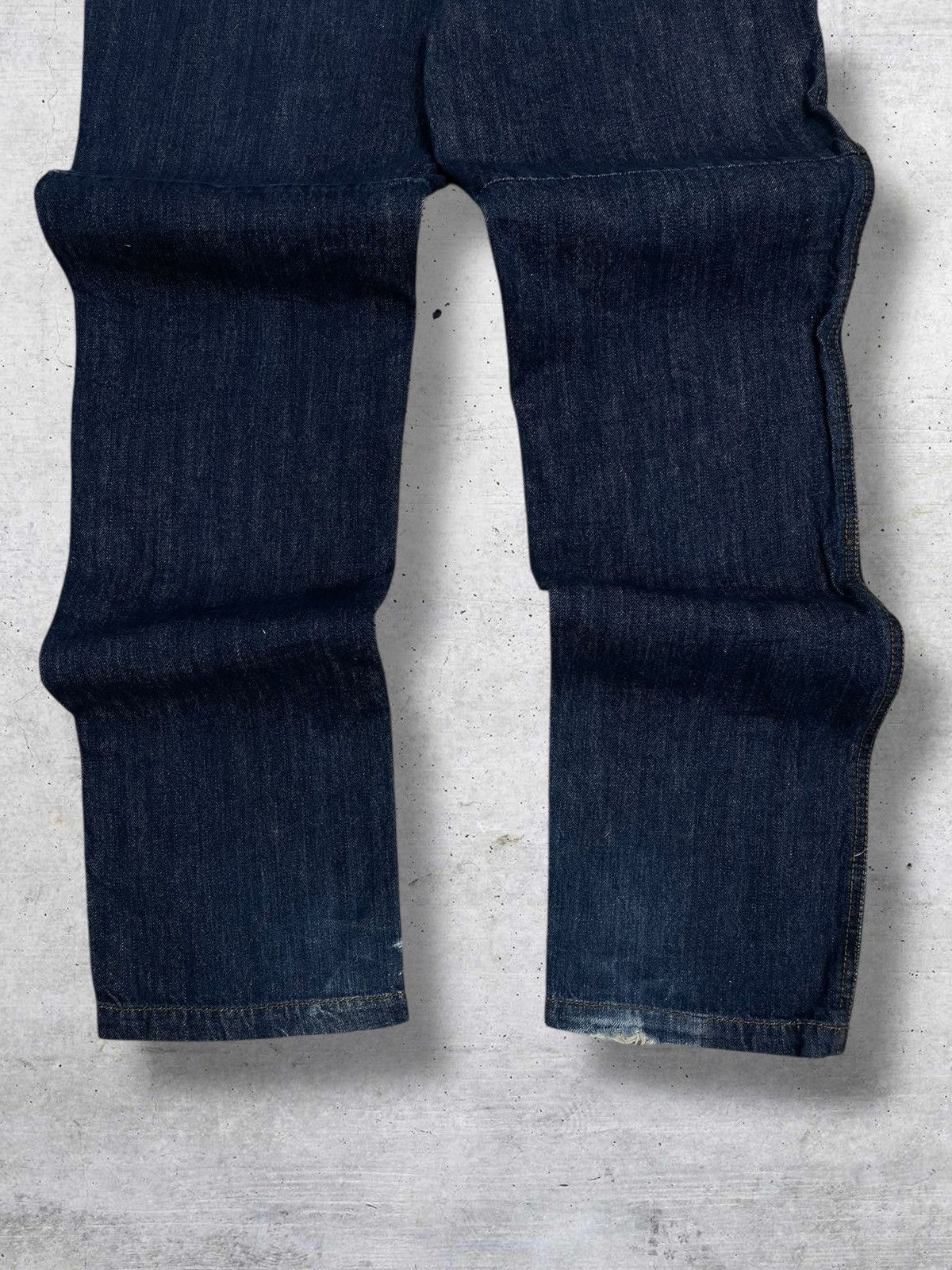 Japanese Brand VINTAGE HANJIRO HARAJUKU JAPAN DESIGNER DOUBLE KNEE DENIM Size US 32 / EU 48 - 10 Thumbnail