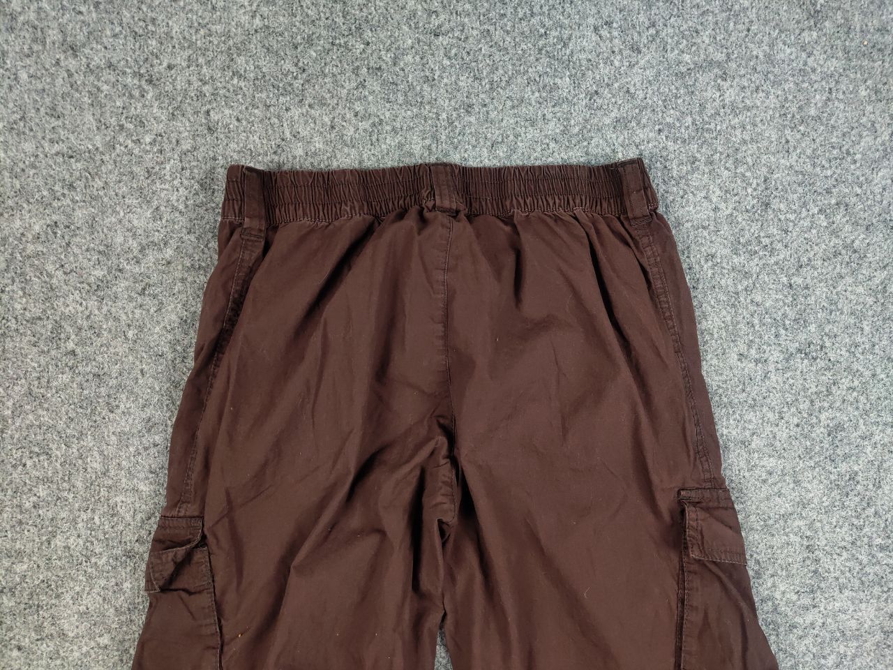 Japanese Brand Vintage Japanese Baggy Brown Cotton Cargo Pants Y2K Style Size US 30 / EU 46 - 11 Thumbnail
