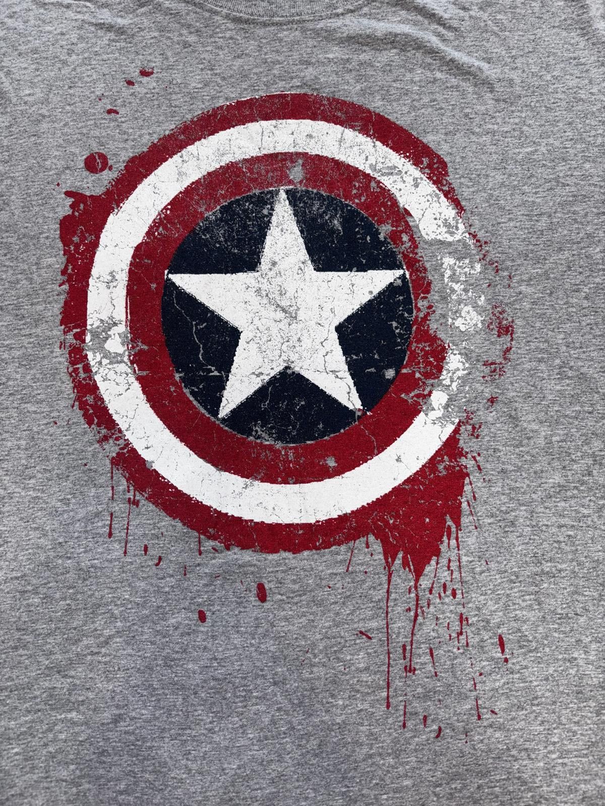 Marvel Comics Vintage Marvel Captain America Graphic medium T-Shirt - Gray Size US M / EU 48-50 / 2 - 2 Thumbnail