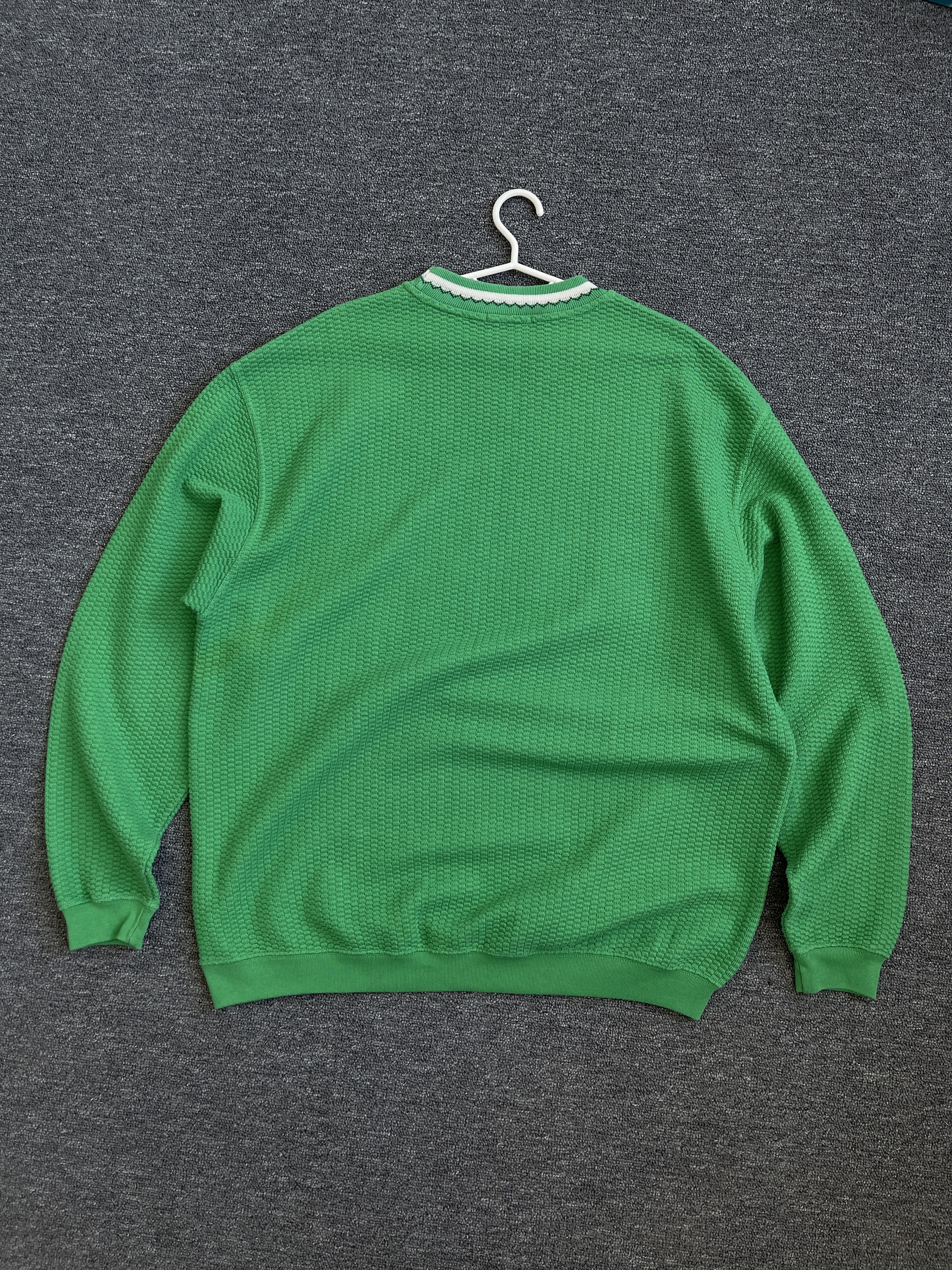 Vintage Vintage Waffle Retro Jumper Size US XXL / EU 58 / 5 - 2 Thumbnail