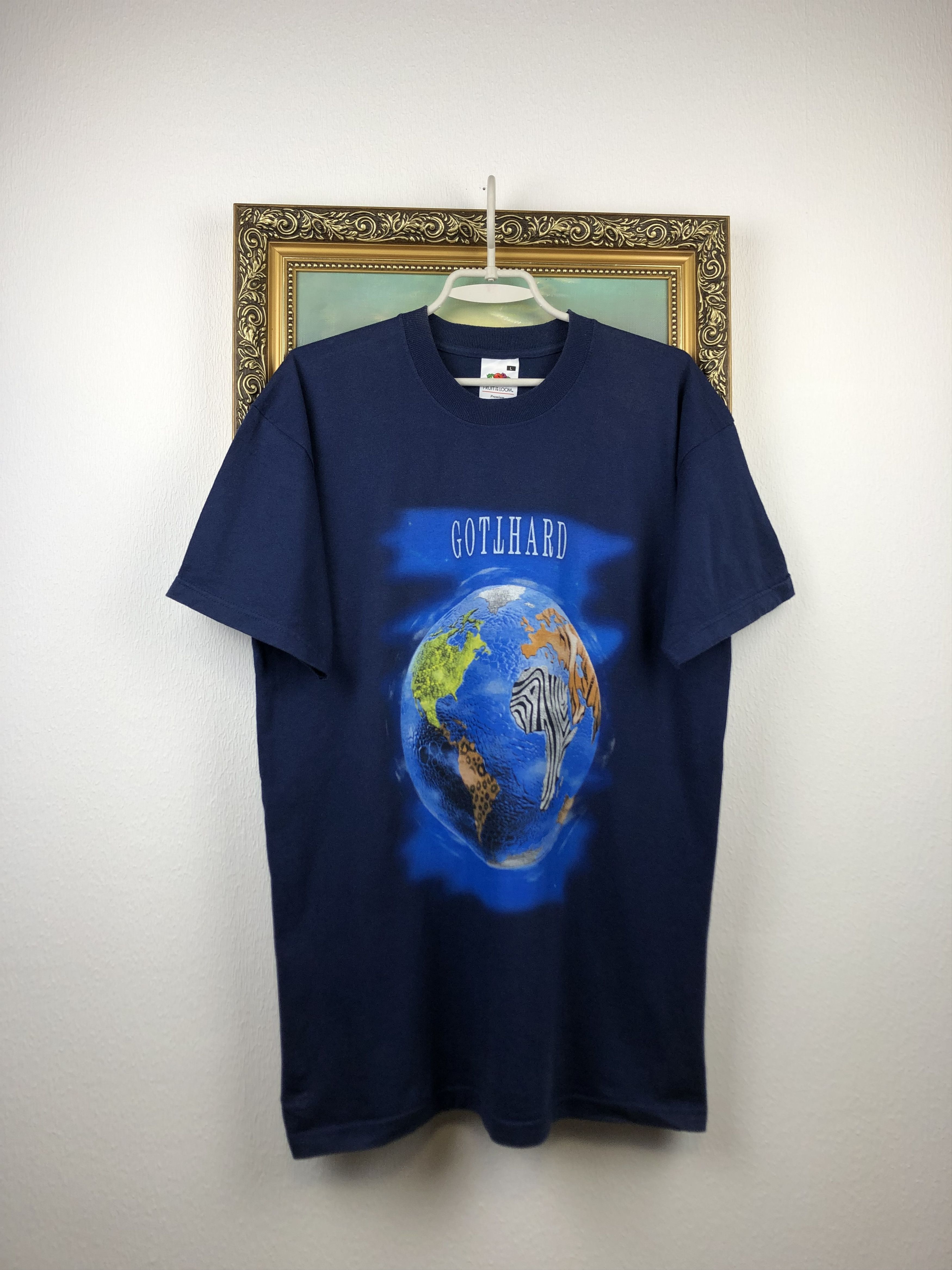 Band Tees Vintage Gotthard Band Tee Shirt Rare Hype Y2k Size US L / EU 52-54 / 3 - 1 Thumbnail