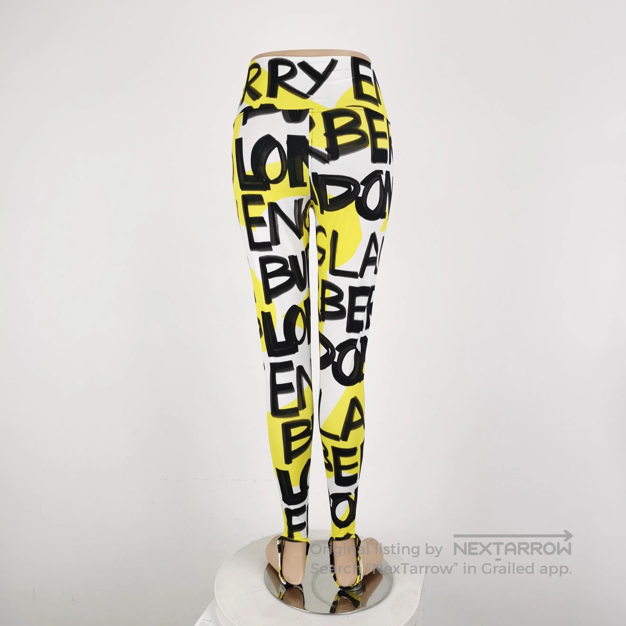 Burberry Burberry Colorful Letter Logo Slim Pants . Size US 26 / EU 42 - 3 Thumbnail
