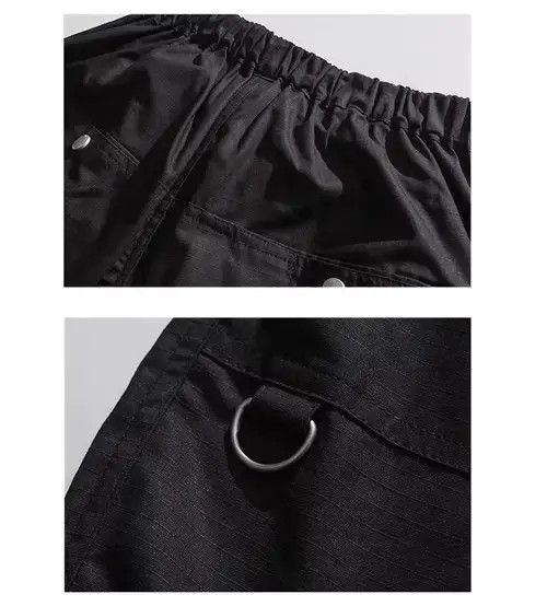 Jean 21SS Indigo Union Japan Black Worker Cropped Pants Size US 31 - 3 Thumbnail