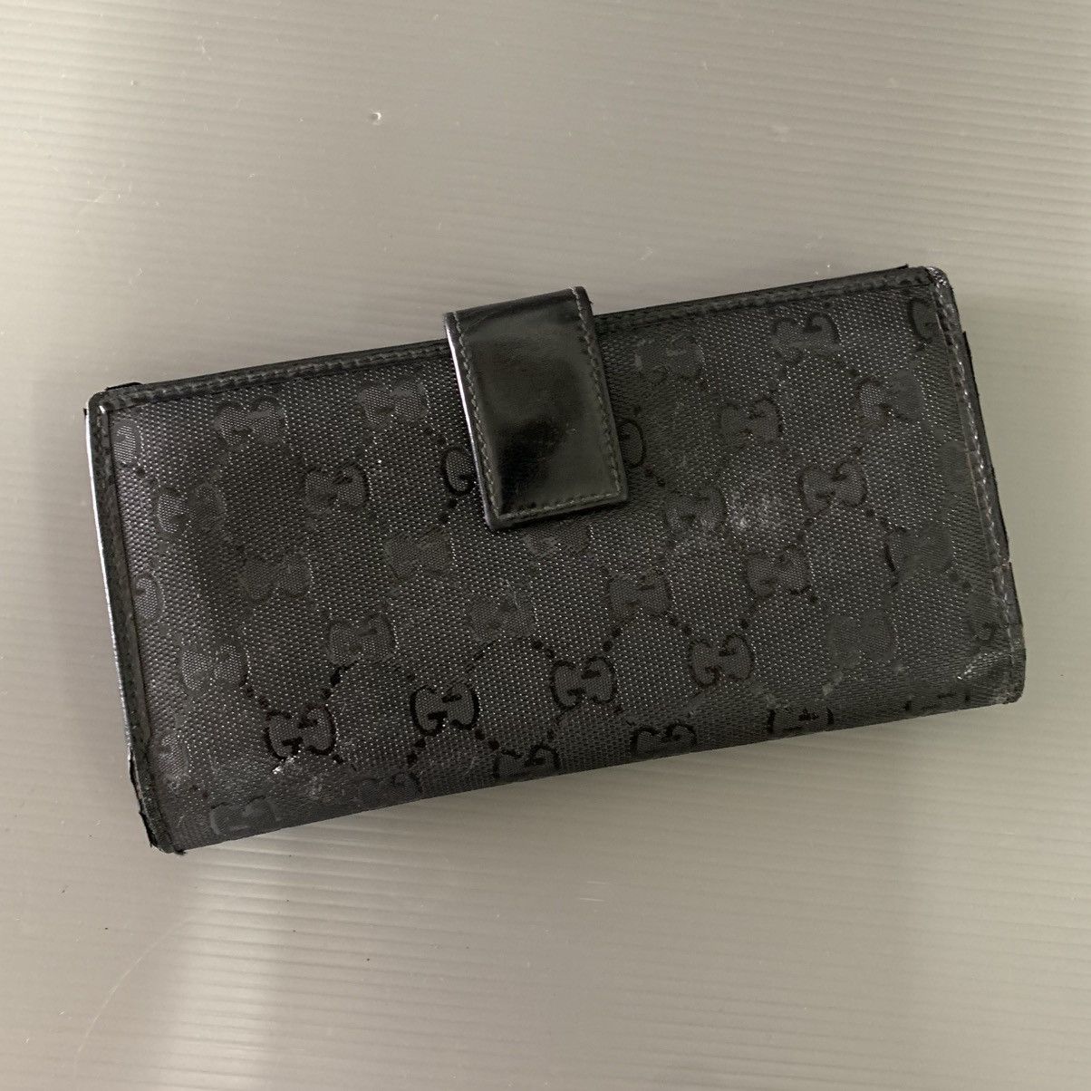 Gucci Gucci Black Long Wallet Size ONE SIZE - 13 Thumbnail