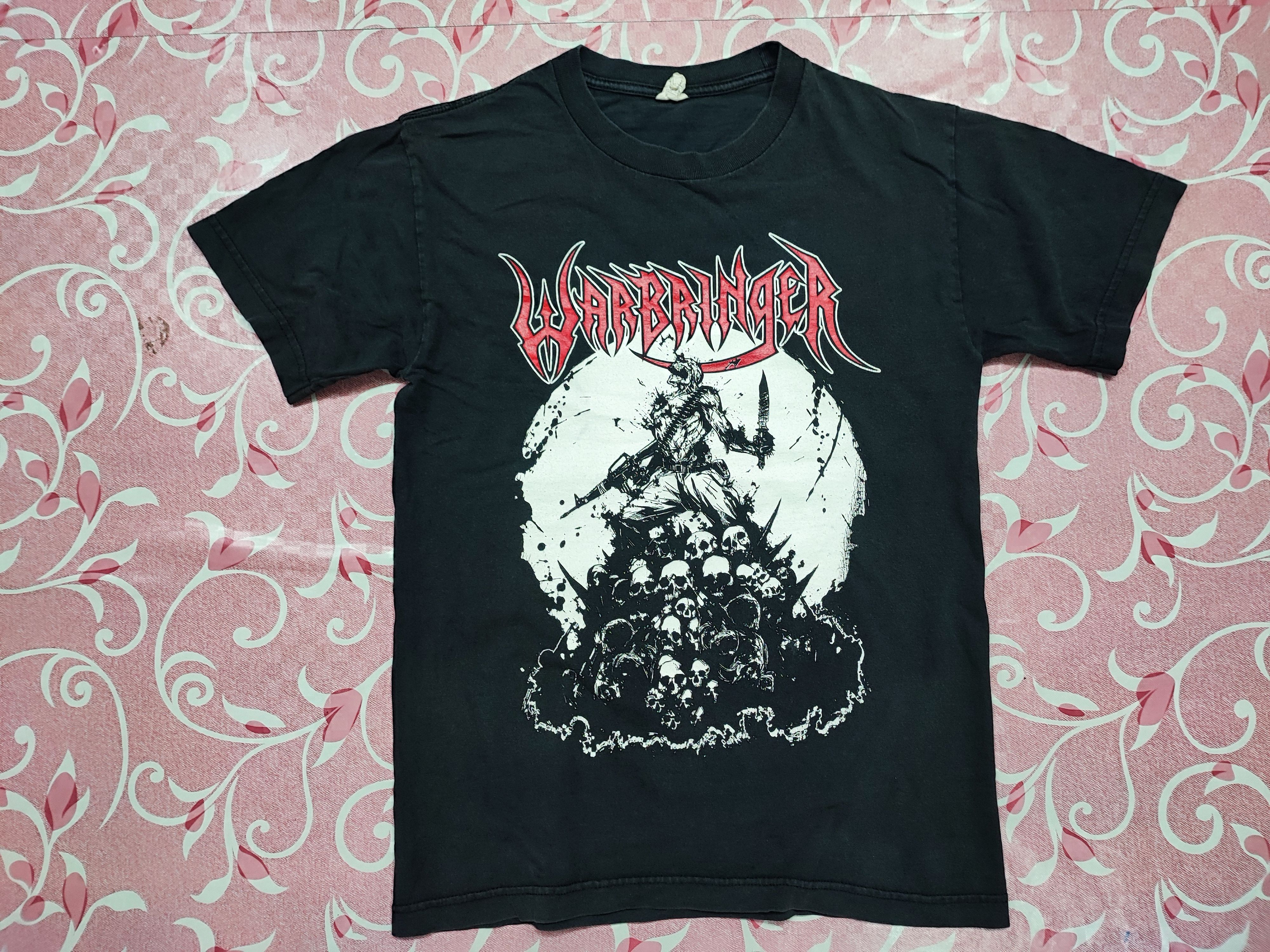 image of Band Tees x Rap Tees War Bringer Band Tee Vintage in Black, Men's (Size Small)