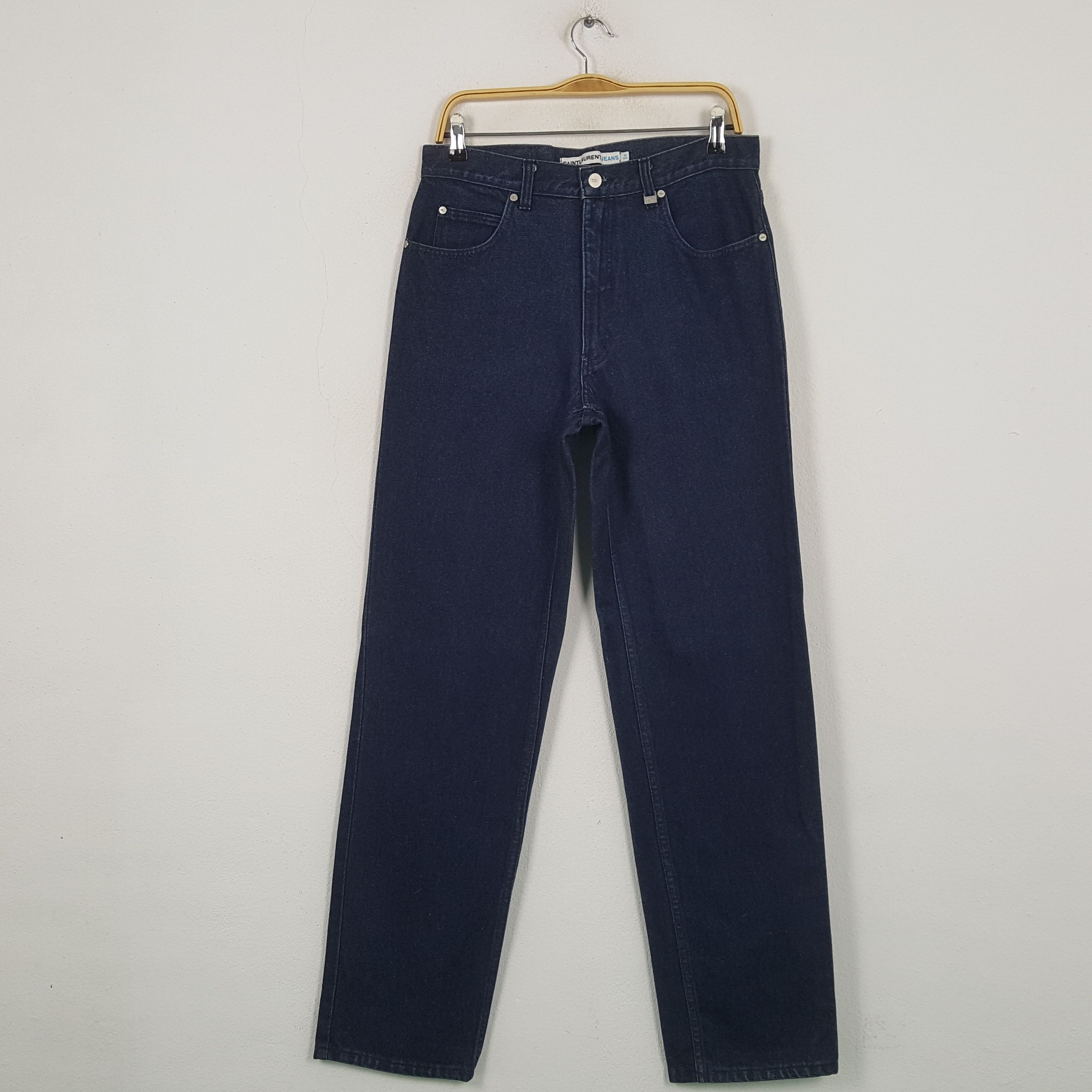Designer × Vintage Vintage SAINT LAURENT Italian Fashion Brand Jeans C280N33 Size US 32 / EU 48 - 1 Thumbnail