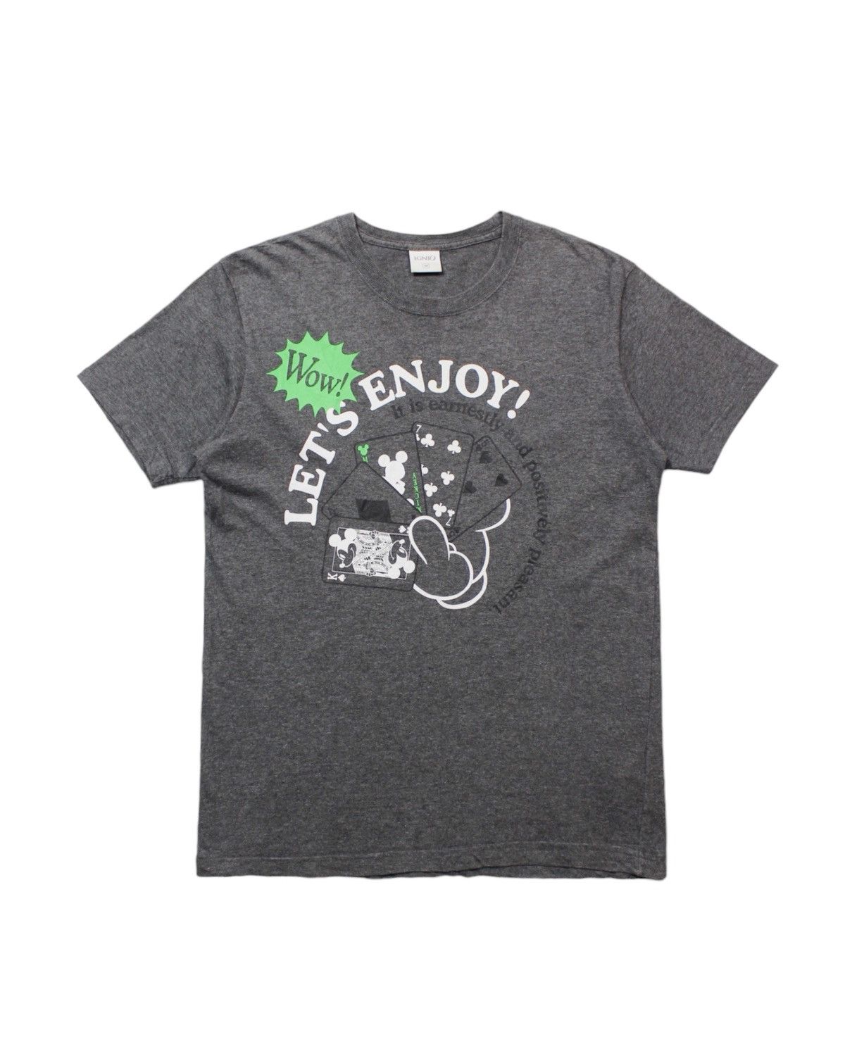 Disney × Japanese Brand × Mickey Mouse DISNEY IGNIQ MICKEY & MINNIE TEE Size US M / EU 48-50 / 2 - 1 Thumbnail