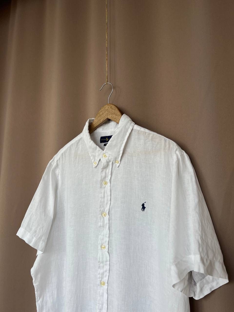 Ralph Lauren Ralph Lauren Linen Button Short Sleeve Shirt Mens Size XL Size US XL / EU 56 / 4 - 4 Thumbnail