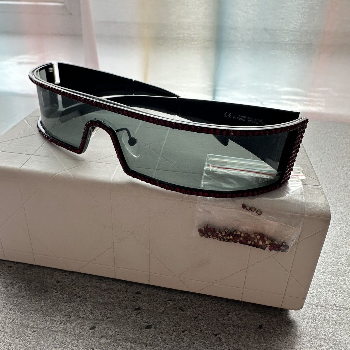 Christian Dior Monsieur Christian Dior Punk by John Galliano Vtg Sunglasses T. Scott Size ONE SIZE - 5 Thumbnail