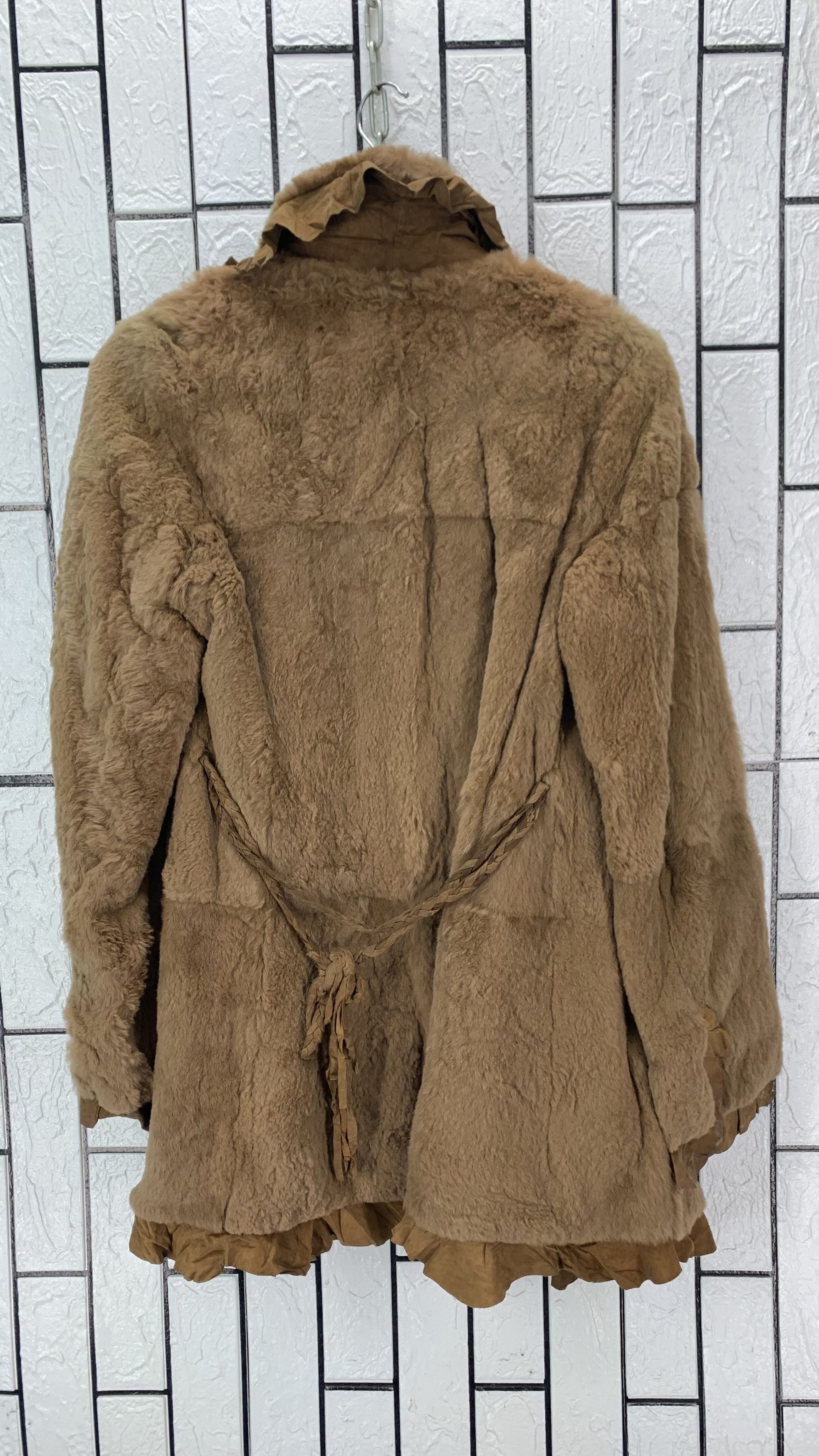 Genuine Leather 📣BESTOFFERNOW Ana Capri Goatskin Rabbit Fur Size S / US 4 / IT 40 - 8 Thumbnail