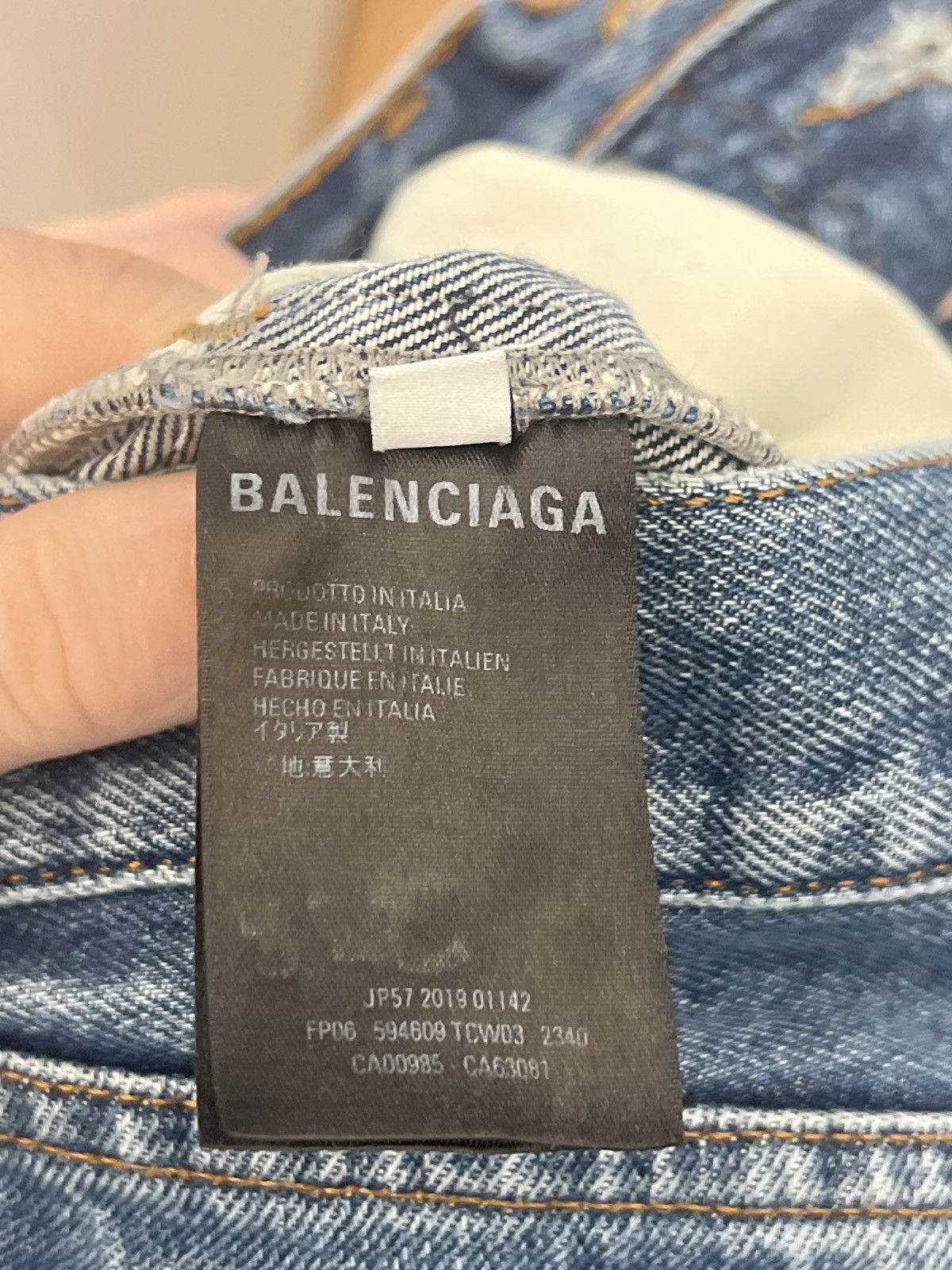 Balenciaga Balenciaga Jeans Size US 30 / EU 46 - 8 Thumbnail