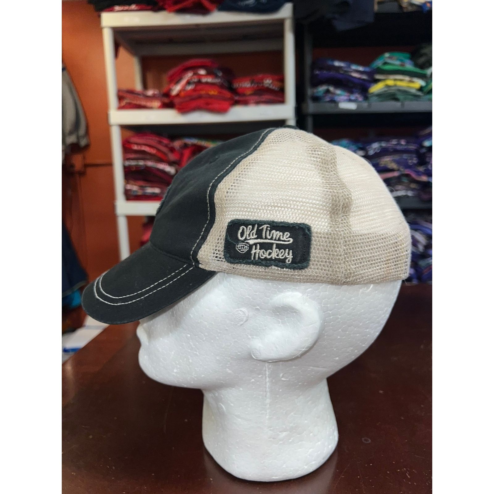 NHL Chicago Blackhawks Hat Old Time Hockey Cap NHL Sample Size ONE SIZE - 3 Thumbnail