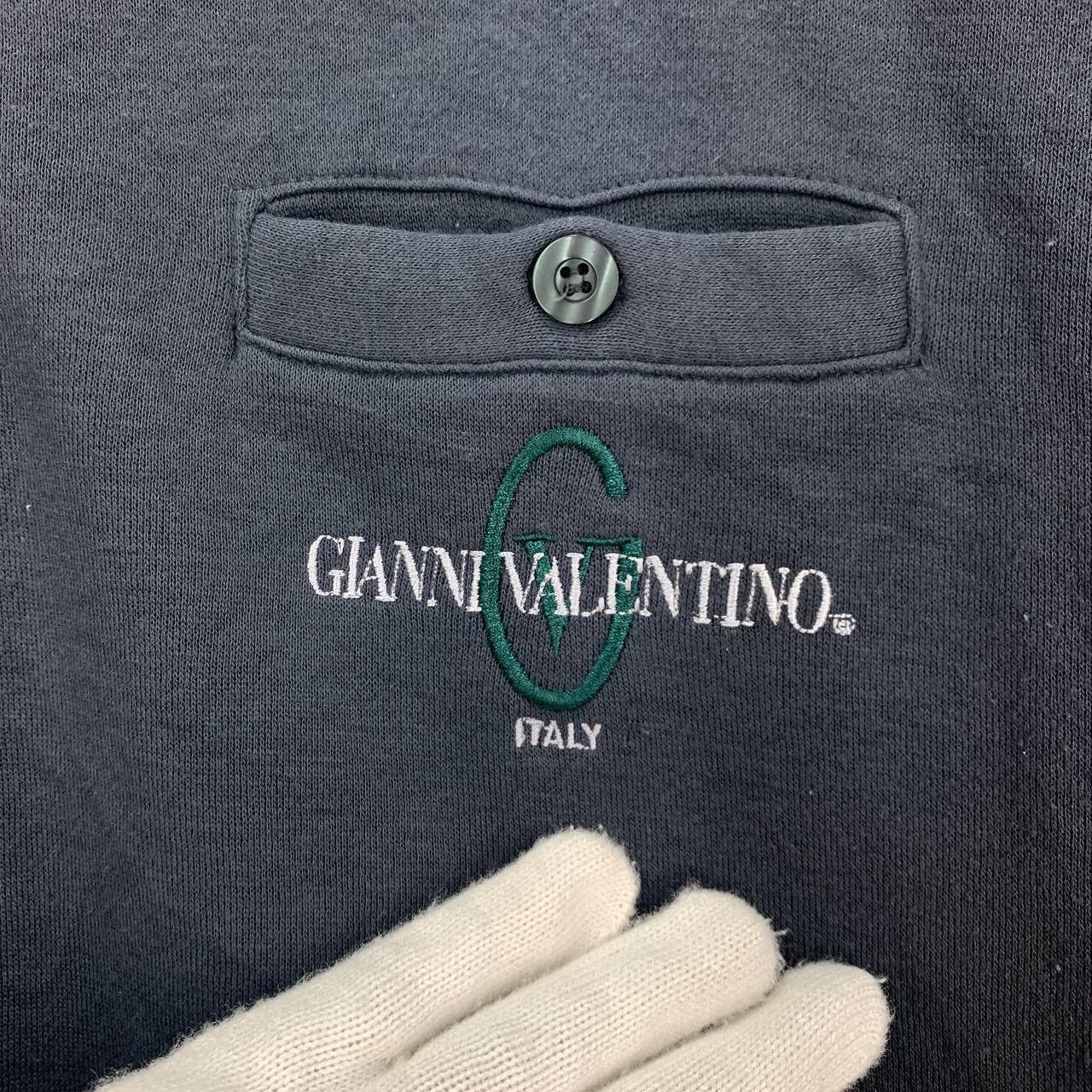 Gianni Valentino Vintage GIANNI VALENTINO Polo Sweatshirt #2384-11 Size US M / EU 48-50 / 2 - 2 Thumbnail