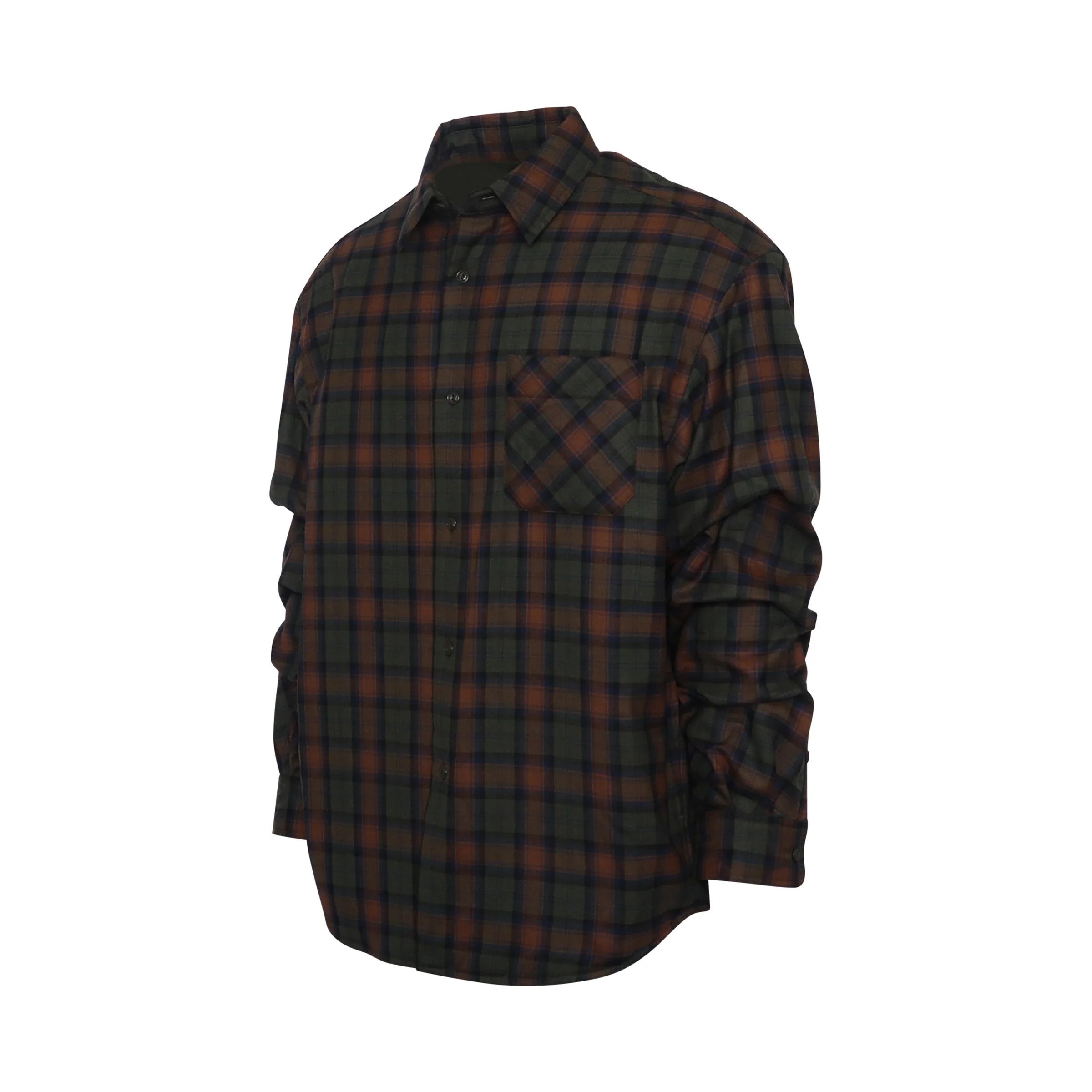 Facetasm o1mle0724 Super Big Check Shirt in Multicolor Size US XS / EU 42 / 0 - 2 Thumbnail