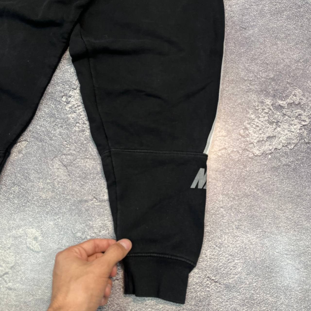 Nike Vintage Nike Black Drill Baggy Sweatpants Pants Sz M Size US 33 - 3 Thumbnail