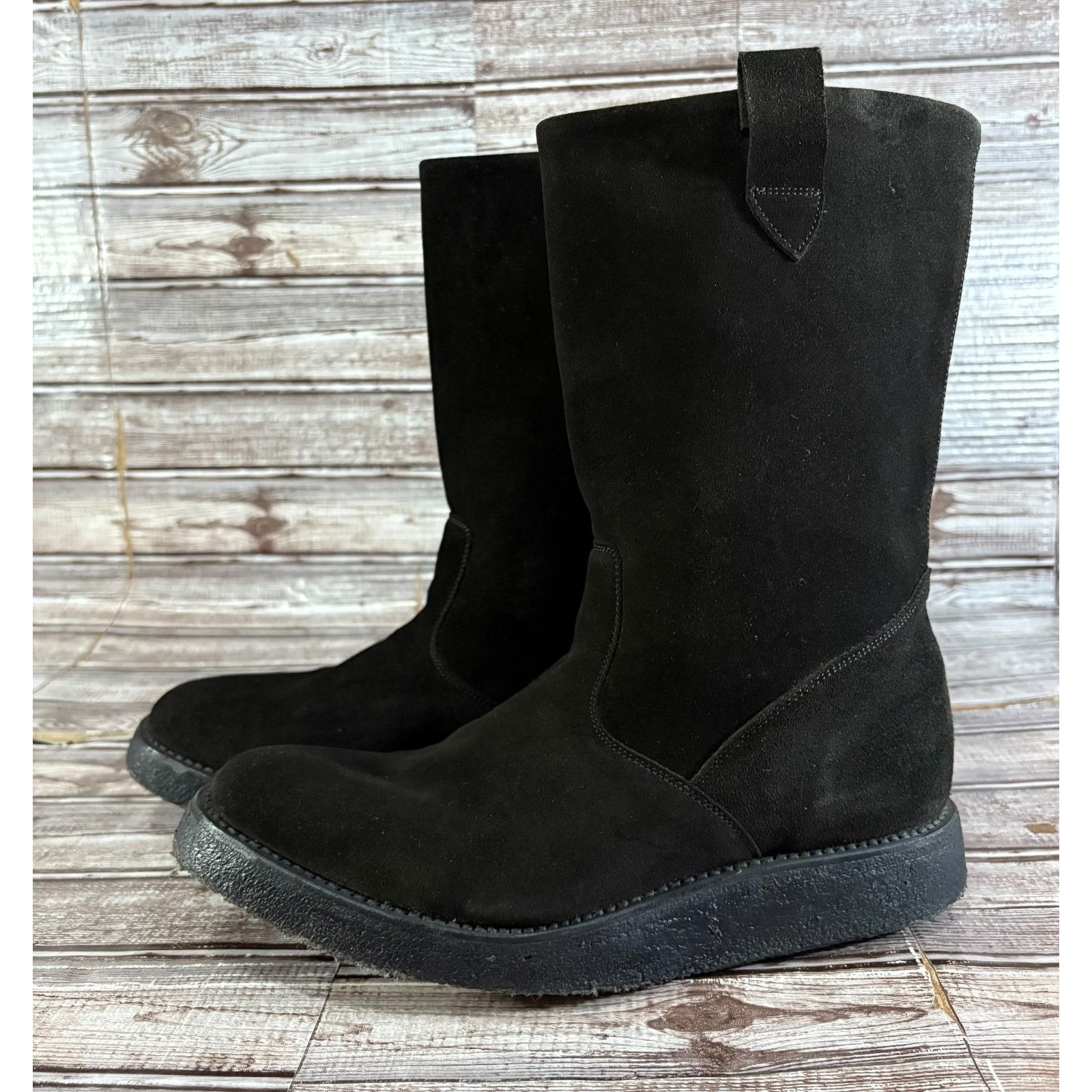 Other Nepco Footwear Suede leather Boots Sz Uk 7 Us 8 color dark g Size US 8 / EU 41 - 1 Thumbnail