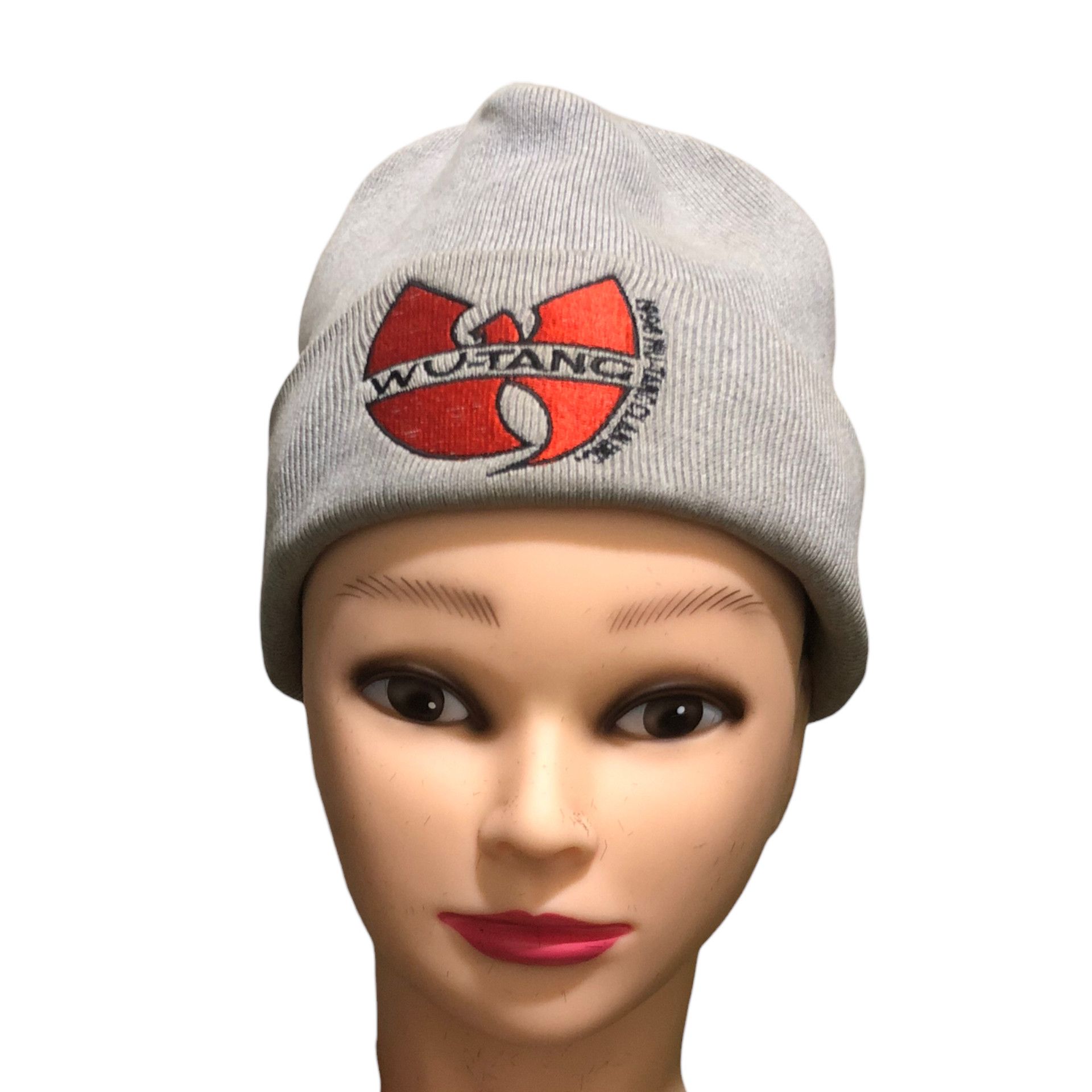 Rap Tees 🔥Vintage 95' WU TANG CLAN Embroidered Beanie Raptee Hip Hop Size ONE SIZE - 10 Thumbnail