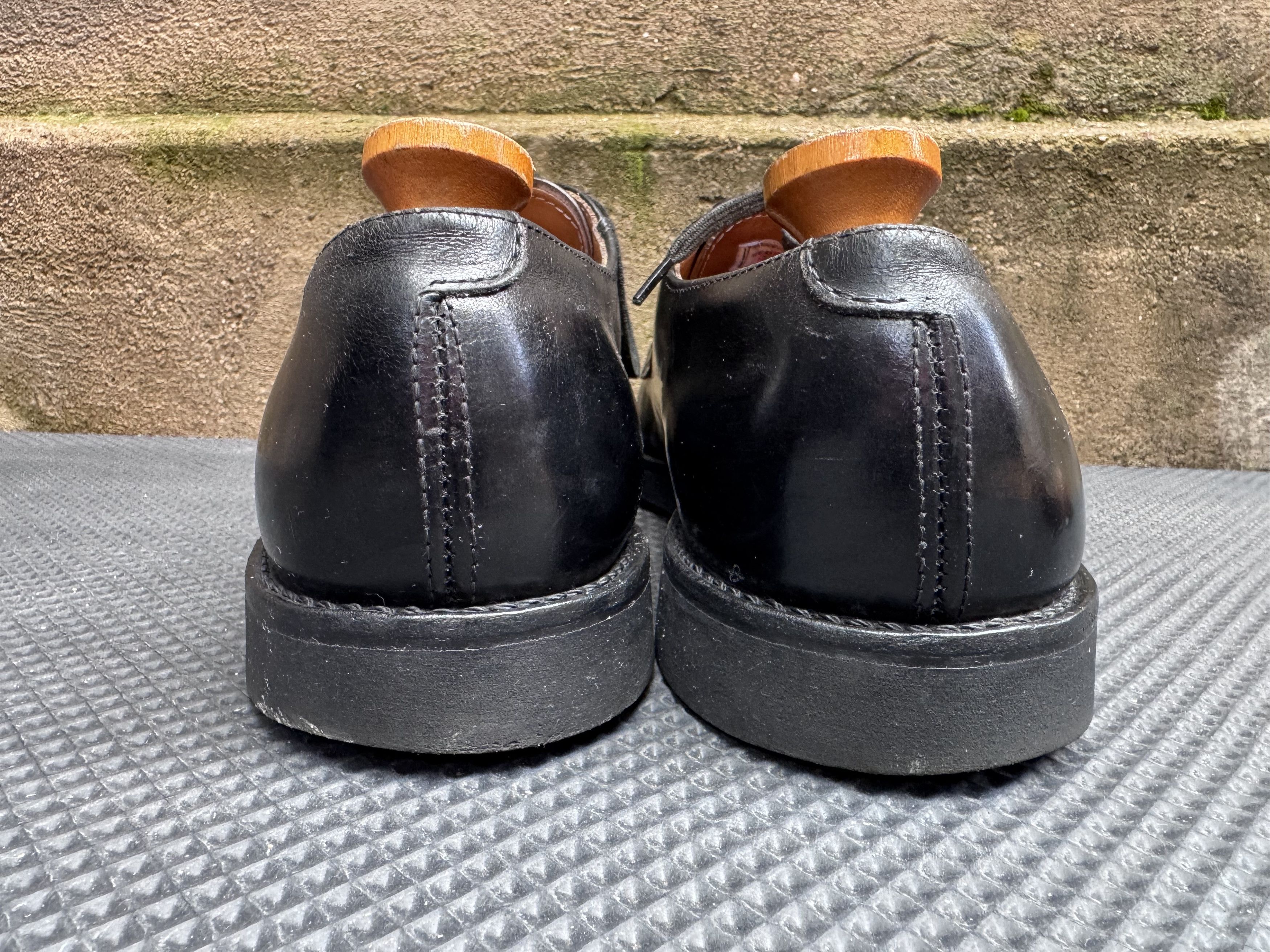 Red Wing Red Wing Vintage 101 Postman Oxfords Black Leather Soft Toe Size US 11.5 / EU 44-45 - 6 Thumbnail