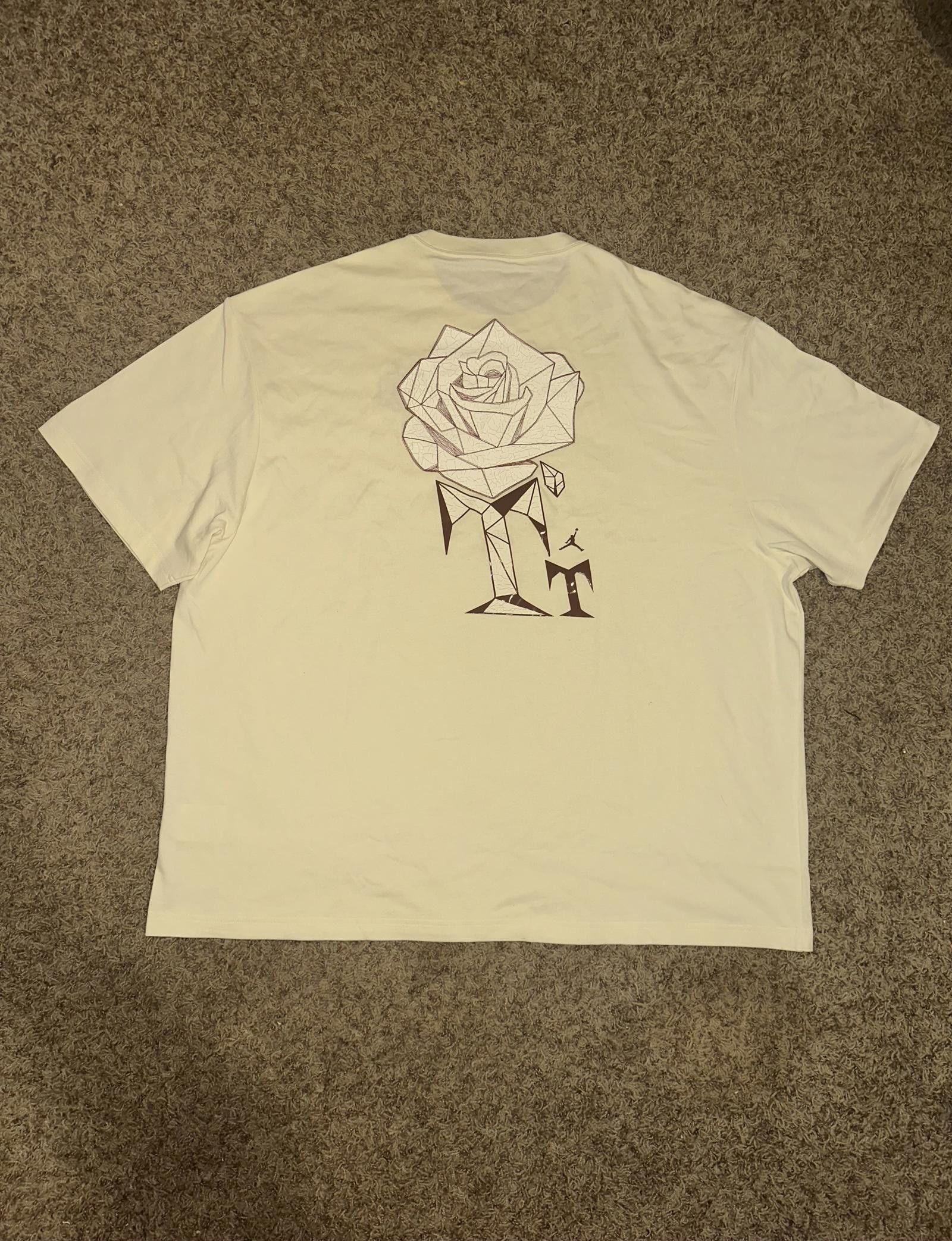 Nike Jordan Men’s x Teyana Taylor Vintage T-shirt Coconut Milk Size US XXL / EU 58 / 5 - 2 Thumbnail