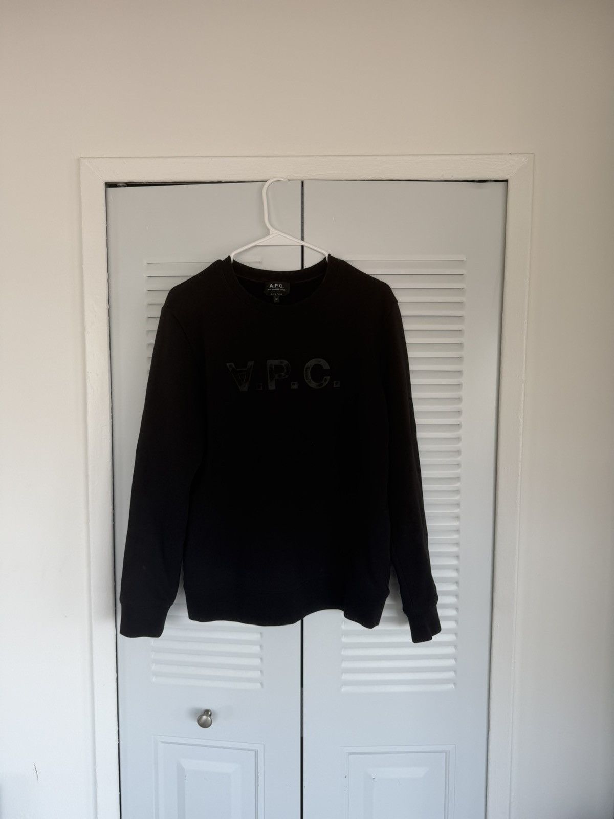 A.P.C. A.P.C. Black Sweatshirt Size US M / EU 48-50 / 2 - 2 Thumbnail