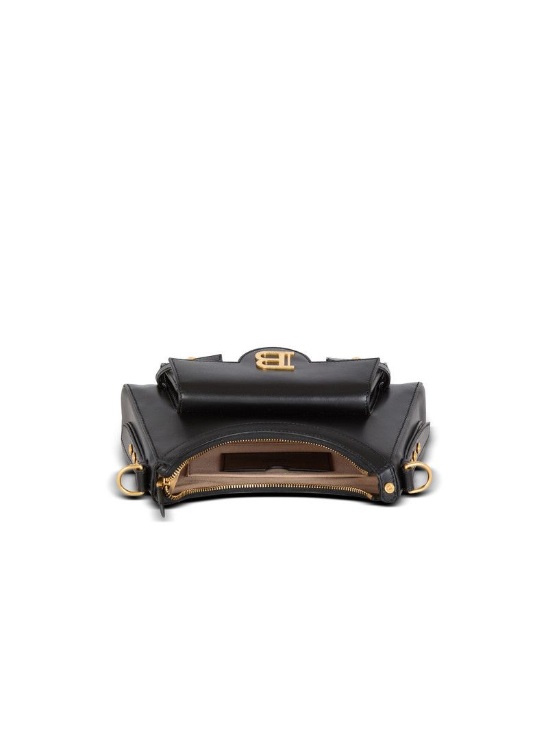 Balmain o1s1wg111225 Size:OS/B-Buzz Hobo Bag in Black Size ONE SIZE - 4 Thumbnail