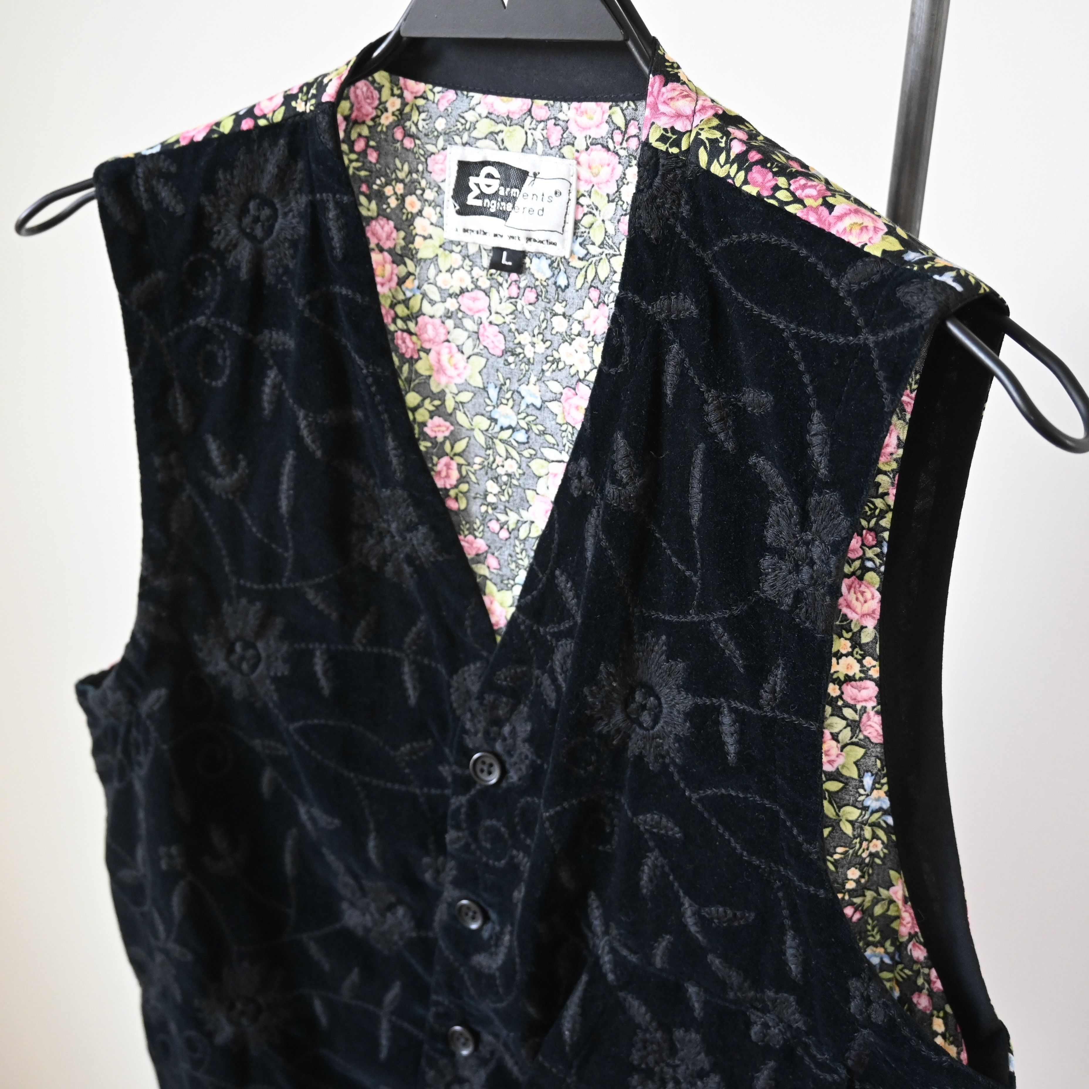 Engineered Garments Vintage Engineered Garments floral patterned vest Size US L / EU 52-54 / 3 - 6 Thumbnail