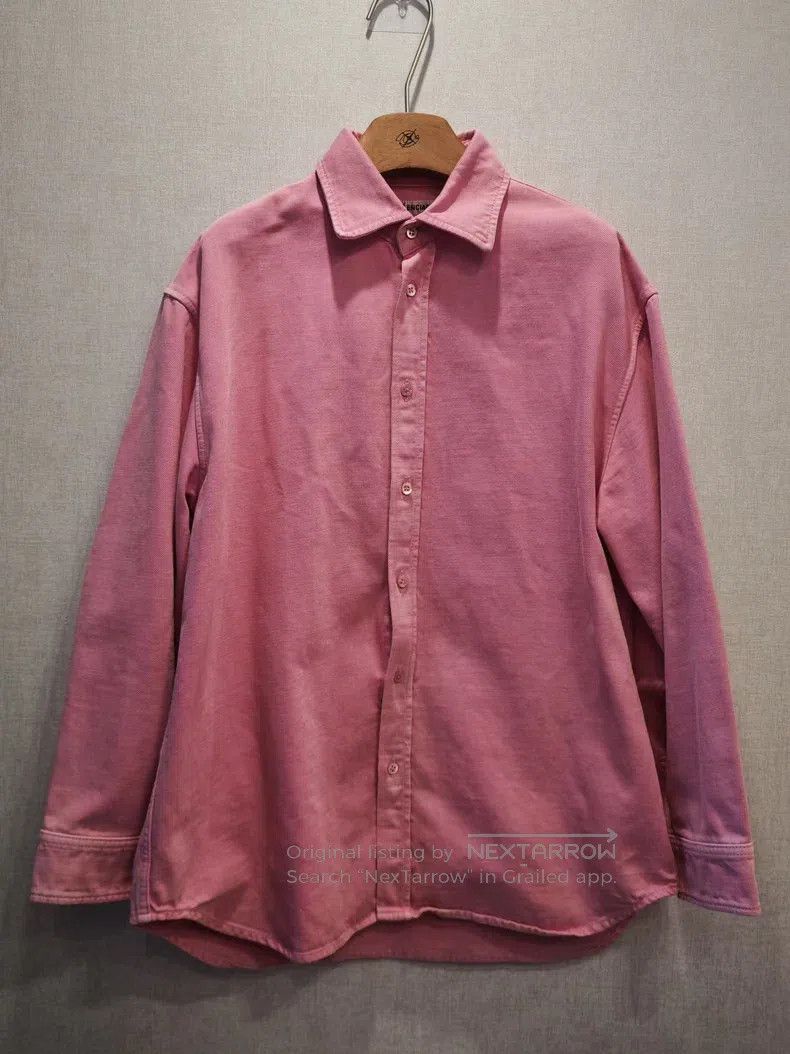 Balenciaga Balenciaga Pink Denim Jacket Size XS / US 0-2 / IT 36-38 - 1 Thumbnail
