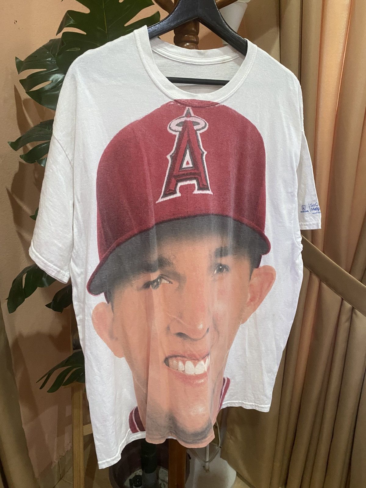 MLB Mike Trout Oversized Face Tee – Los Angeles Angels x SoCal Size US XL / EU 56 / 4 - 3 Thumbnail