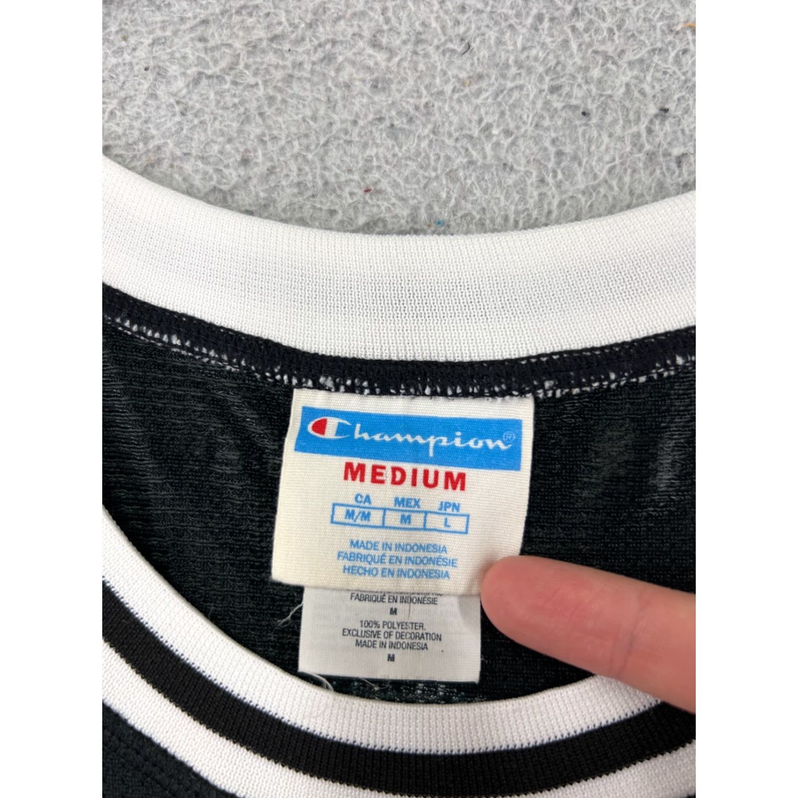 Champion Vancity Original Shirt Champion Jersey Adult Medium Black 100% Polyester Tank Size US M / EU 48-50 / 2 - 3 Thumbnail