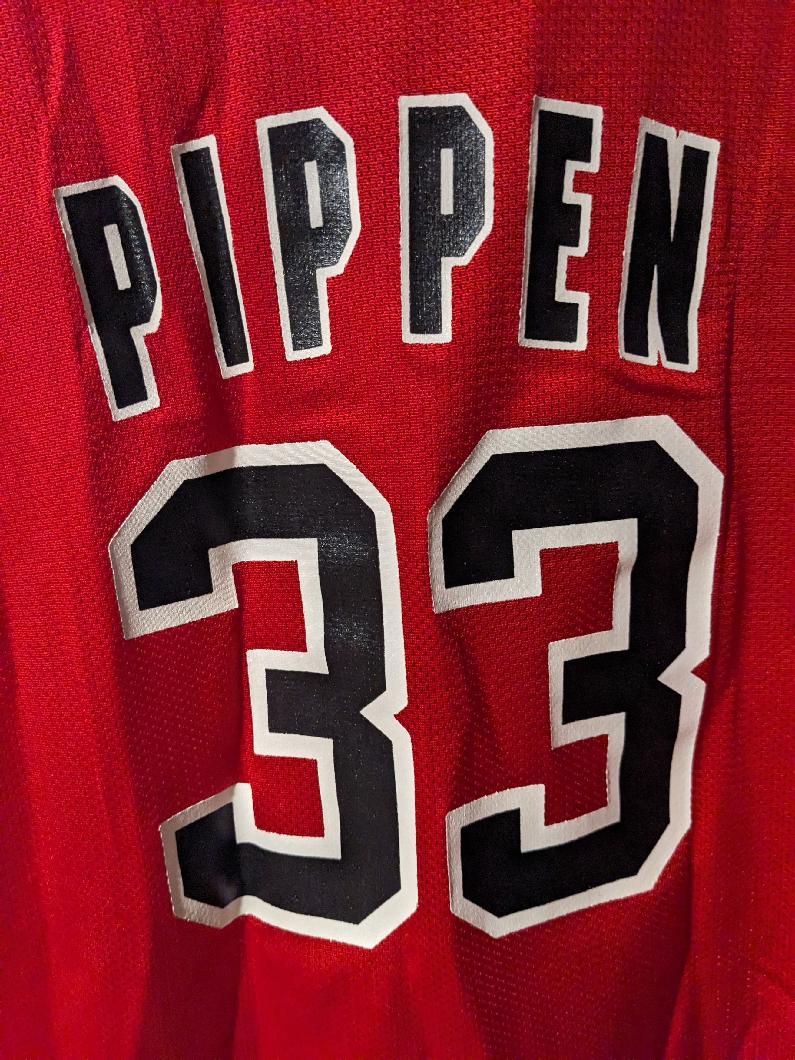 Champion × NBA × Vintage Vintage 90s Chicago Bulls Pippen YOUTH Basketball Jersey Size US M / EU 48-50 / 2 - 2 Thumbnail