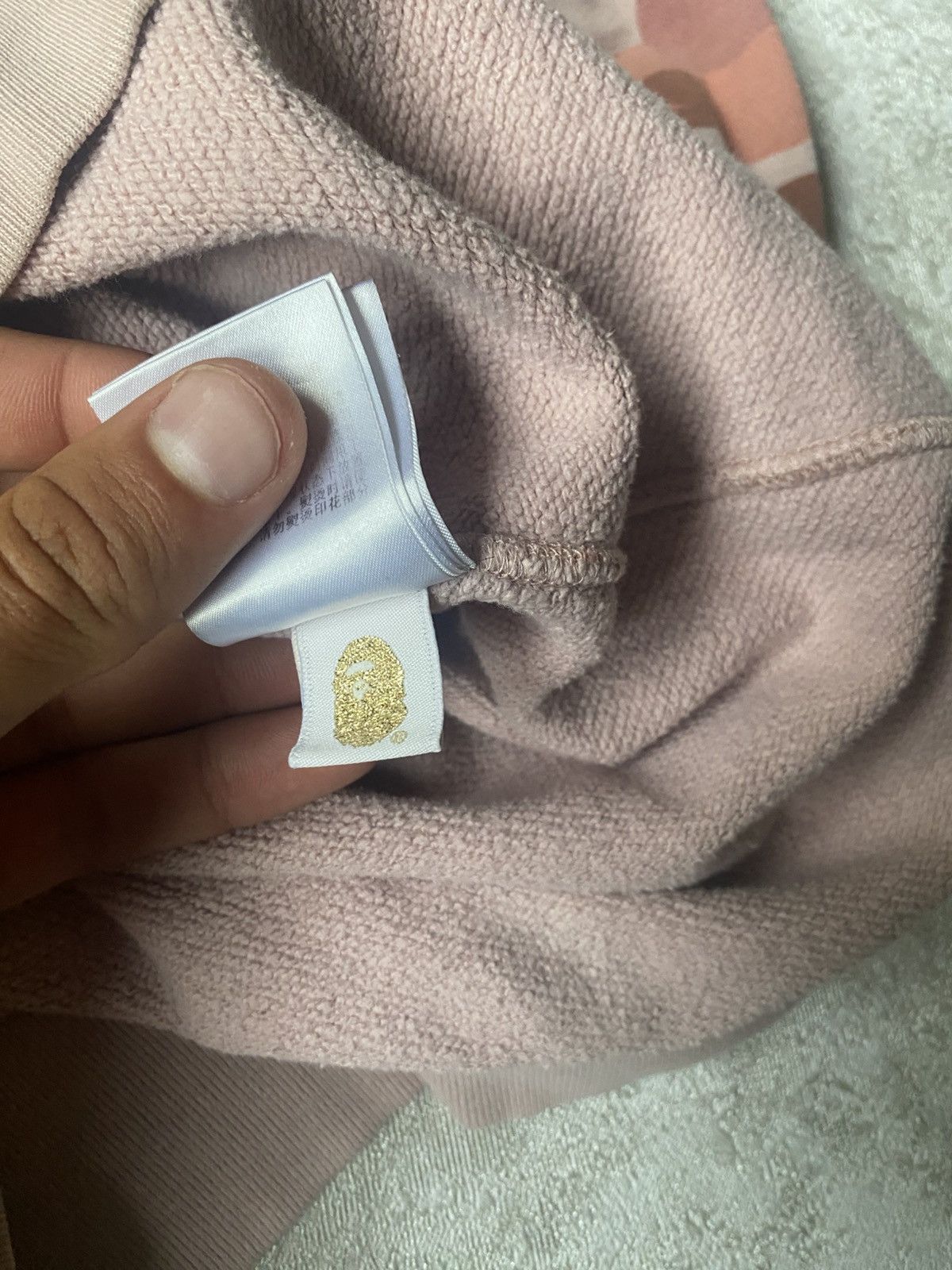 Bape Rare Crazy Pink Monogram Sweatshirt Bape Size XS / US 0-2 / IT 36-38 - 10 Thumbnail