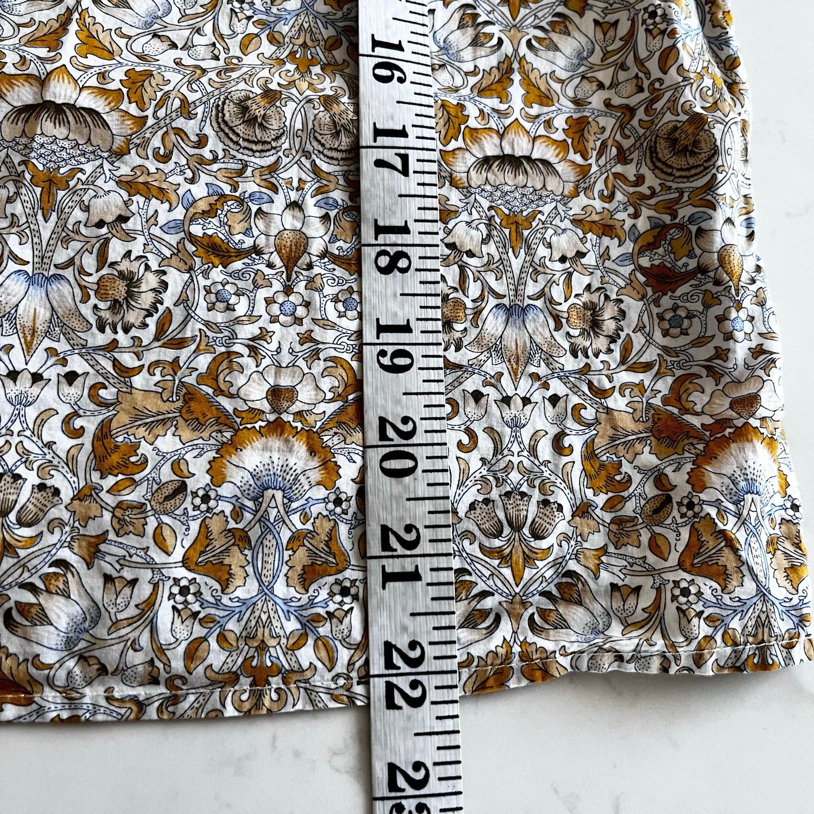 HERSKIND Birgitte Herskind Floral Print Short Puff Sleeve Blouse Size XS / US 0-2 / IT 36-38 - 8 Thumbnail