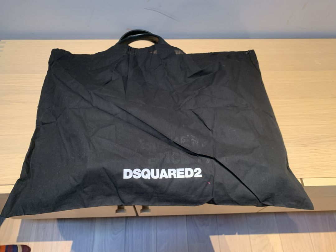 Dsquared2 DSQUARED2 Canadian Heritage Logo Leather Tote Bag Size ONE SIZE - 4 Thumbnail
