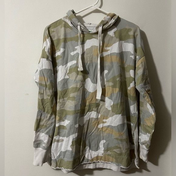 American Eagle Outfitters Aerie Camo Oversized Hoodie Size S / US 4 / IT 40 - 1 Thumbnail
