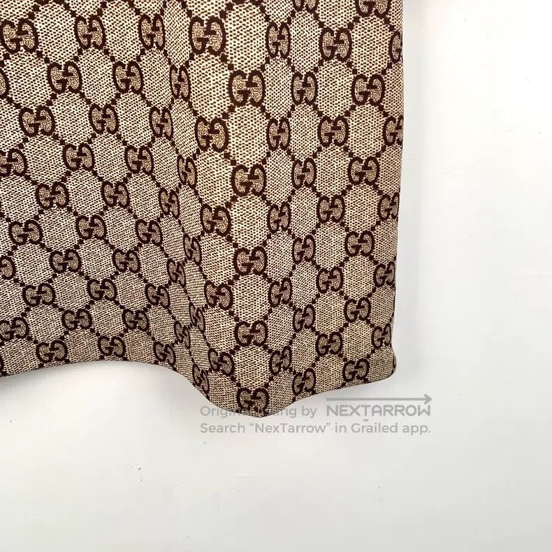 Gucci Gucci Brown striped logo jacquard full print stand-up coll Size XS / US 0-2 / IT 36-38 - 4 Thumbnail