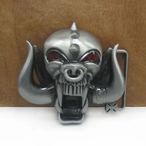 Other Black Exaggerated Skull Head Buckle ( no belt ) Size ONE SIZE - 1 Thumbnail