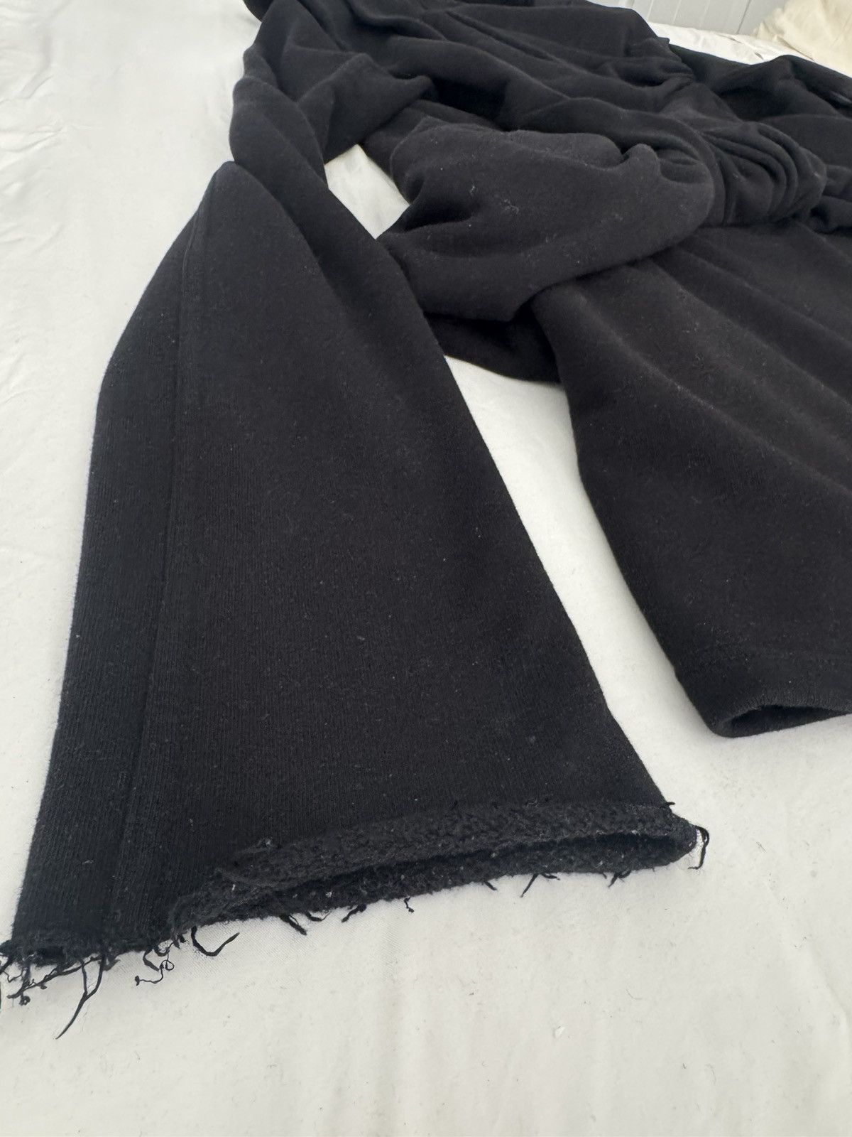 Rick Owens Rick Owens Mastadon Emotionless Sweater, Black Drape Sweater Size US M / EU 48-50 / 2 - 2 Thumbnail