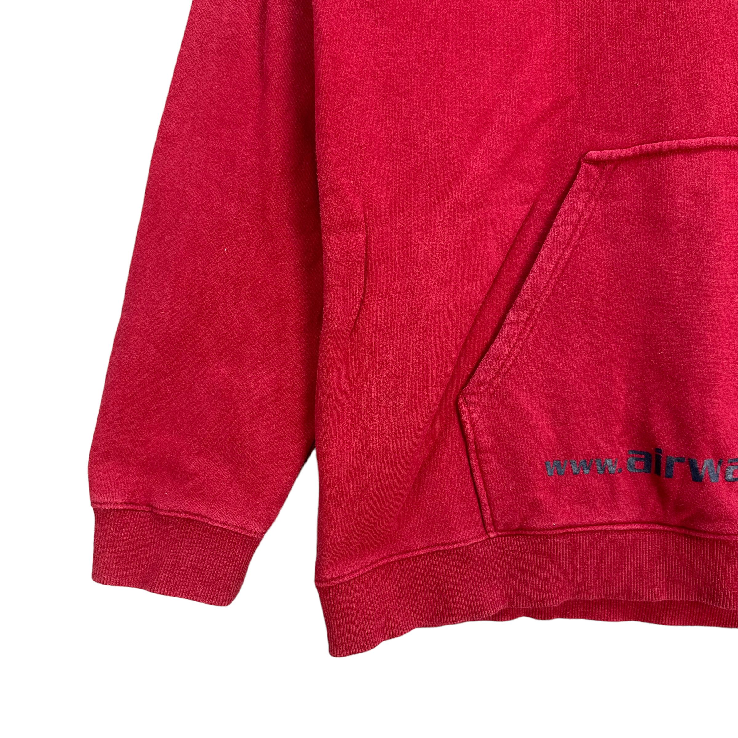 Airwalk AIRWALK BOARDWEAR BIG LOGO RED HOODIES #8027-197 Size US L / EU 52-54 / 3 - 5 Thumbnail