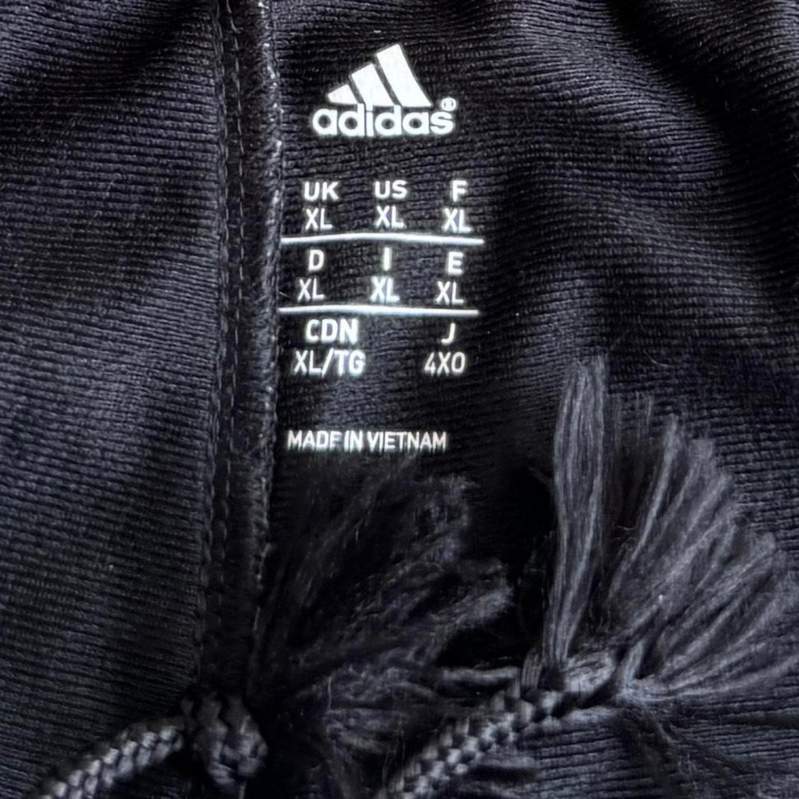 Adidas × Vintage Vintage Y2K Adidas Embroidered Black & White Sweatpants Size US 38 / EU 54 - 4 Thumbnail